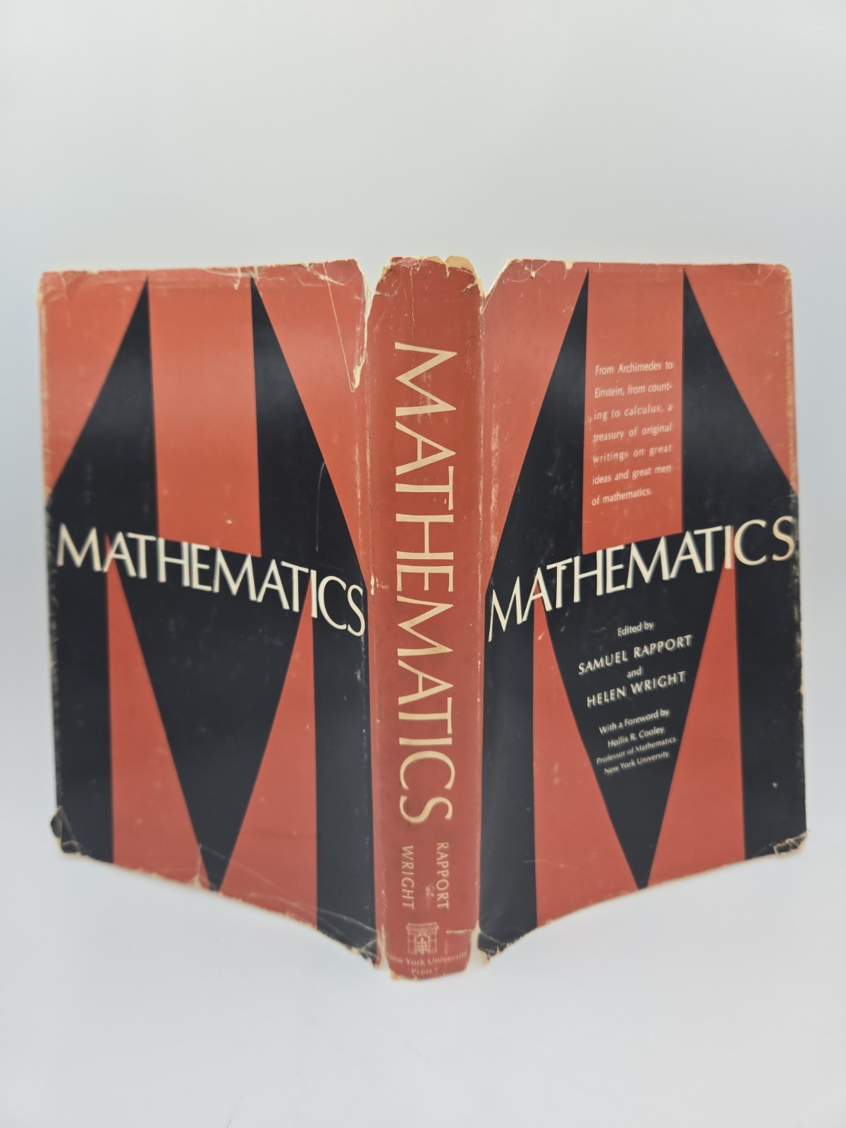 Mathematics From Archimedes to Einstein Ed By Samuel Rapport & Helen Wright 1963