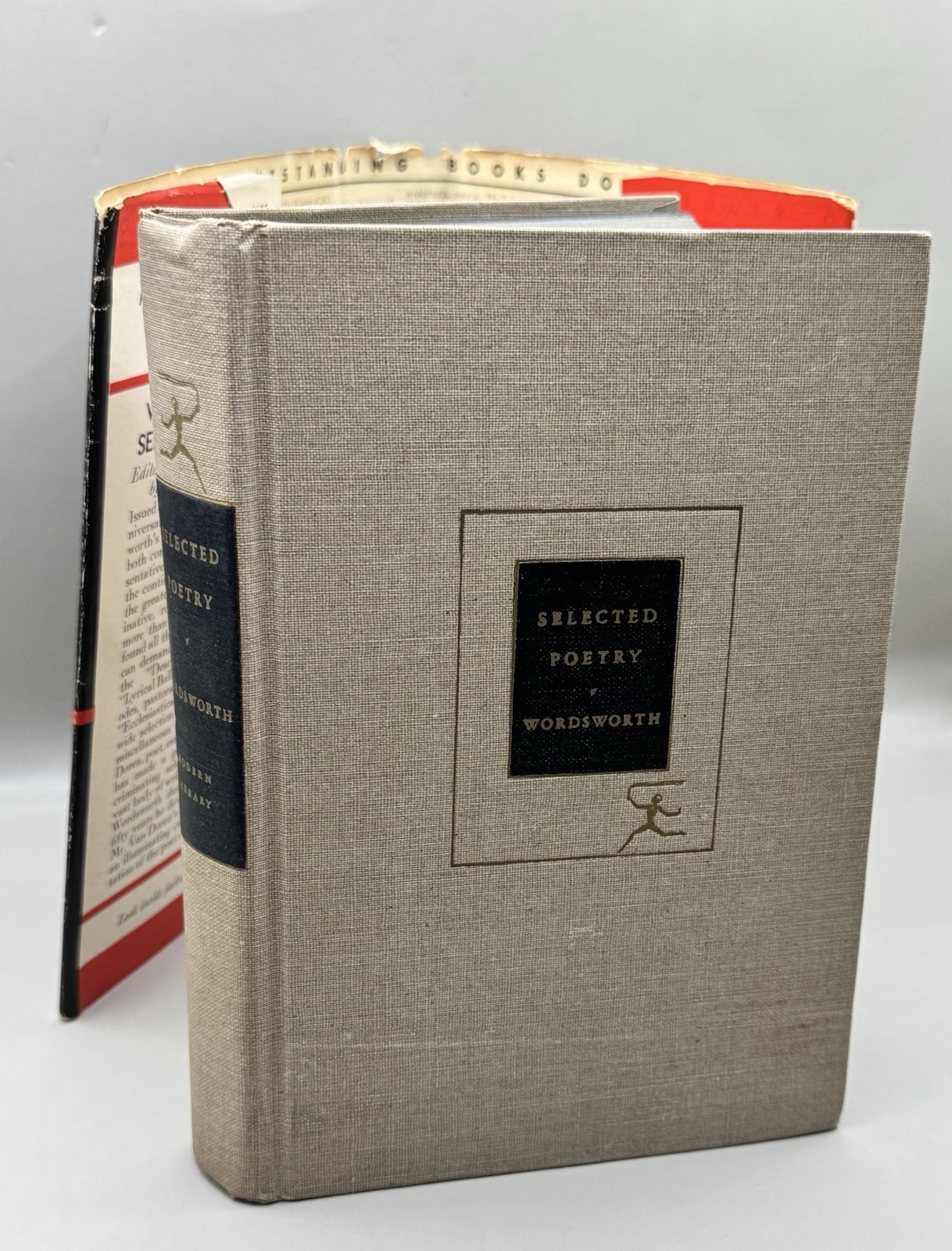 William Wordsworth Selected Poetry Modern Library 268 HC DJ 1950 Mark Van Doren-