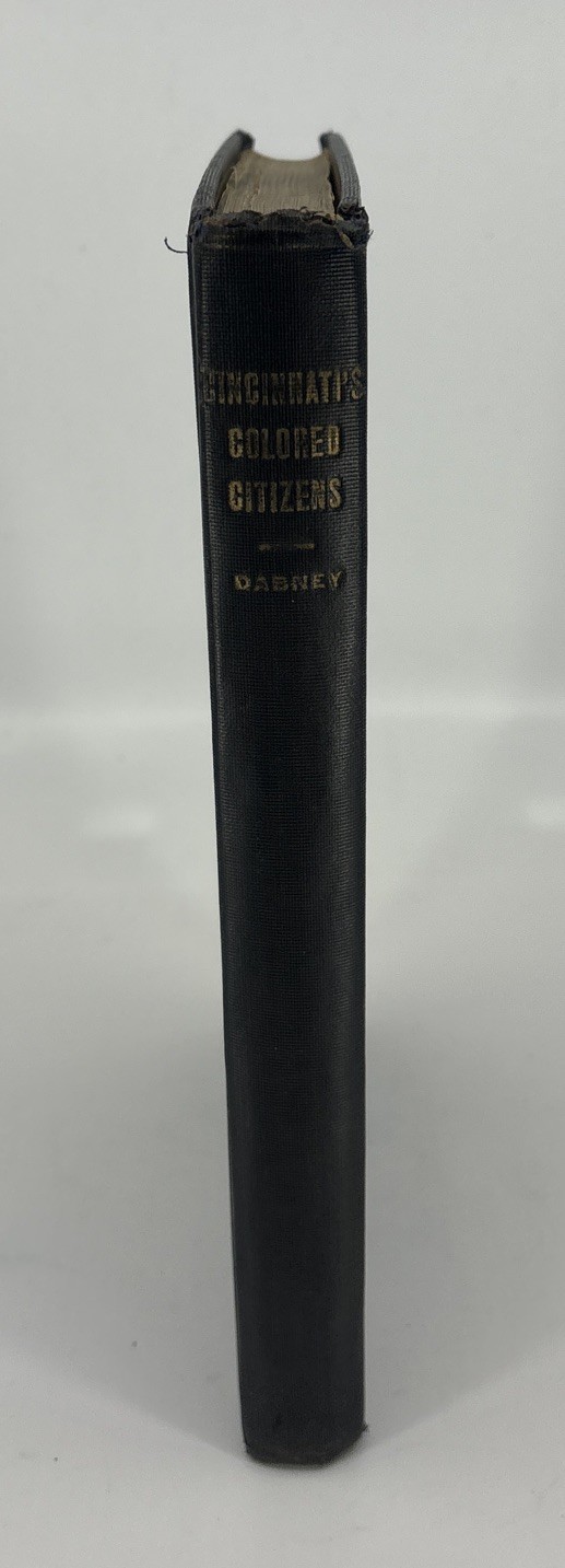 Cincinnati’s Colored Citizens WP Dabney 1926 SIGNED 1st Ed African Americana NF