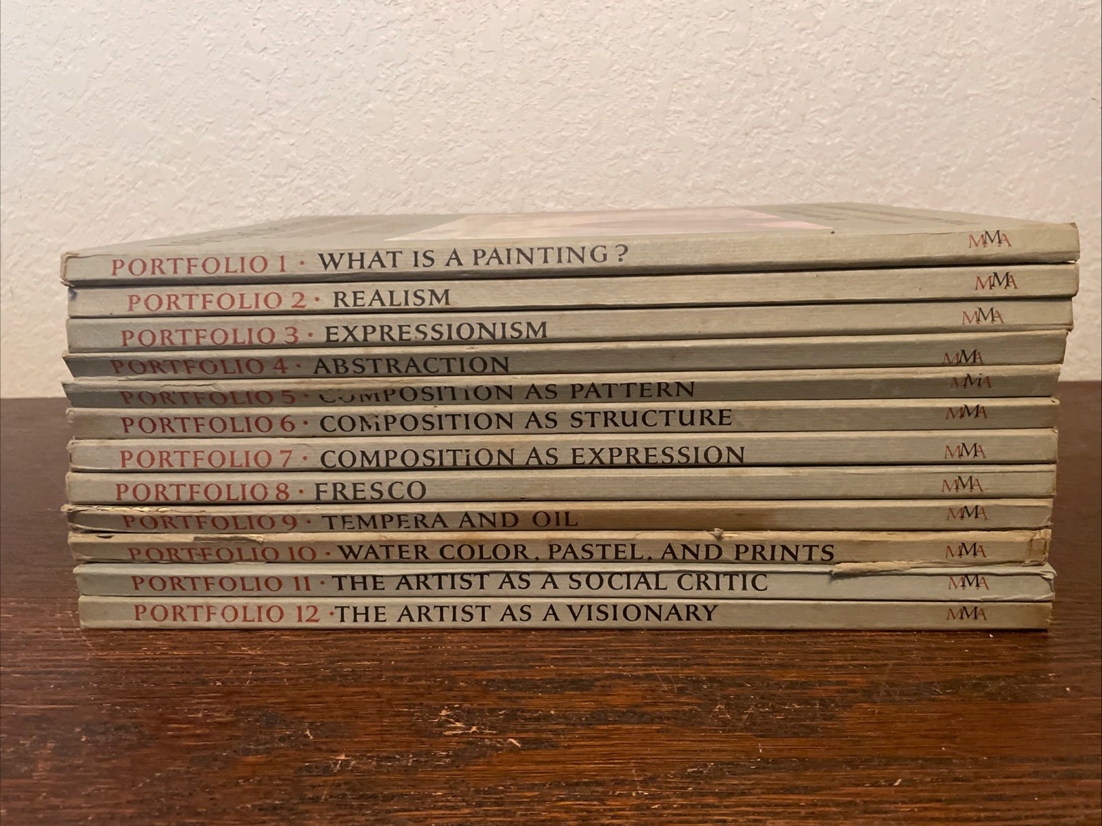 Metropolitan Seminars in Art with prints Complete Set of 12 HC John Canady