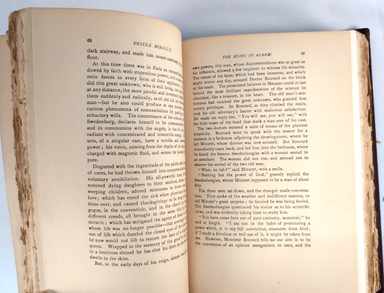 1898 The Novels of Balzac: Ursule Mirouet and Other Stories – HC Library Edition