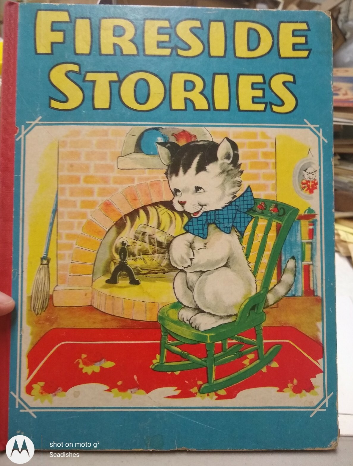 1941 Fireside Stories By Saalfield Publishing 6 Children’s Stories 5 Authors