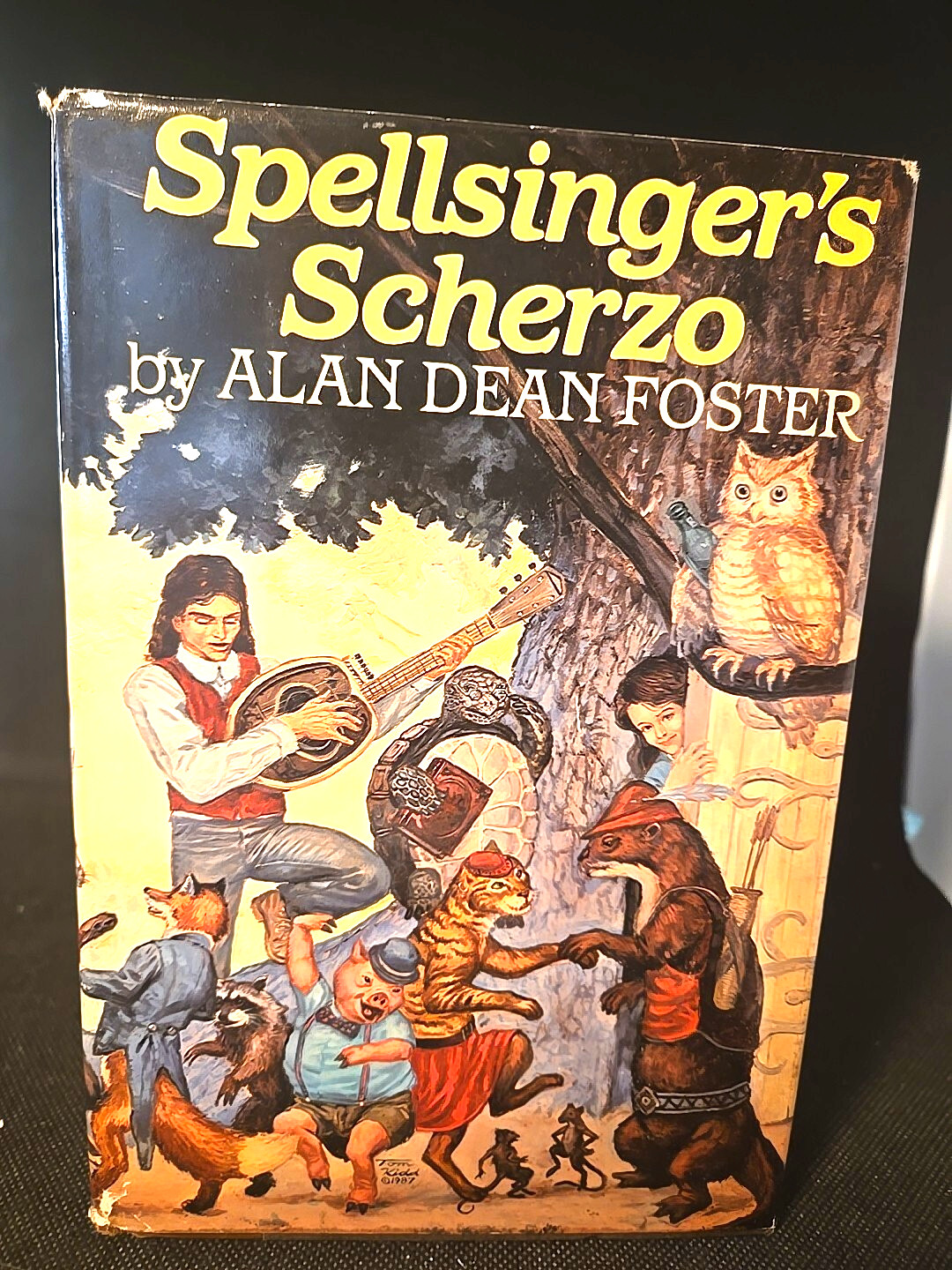 Alan Dean Foster Spellsinger’s Scherzo Book Club Edition