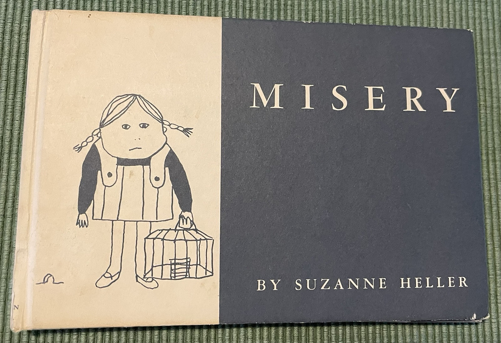 MISERY Susanne Heller HC Book 1964 6th Printing “GOOD” Vintage