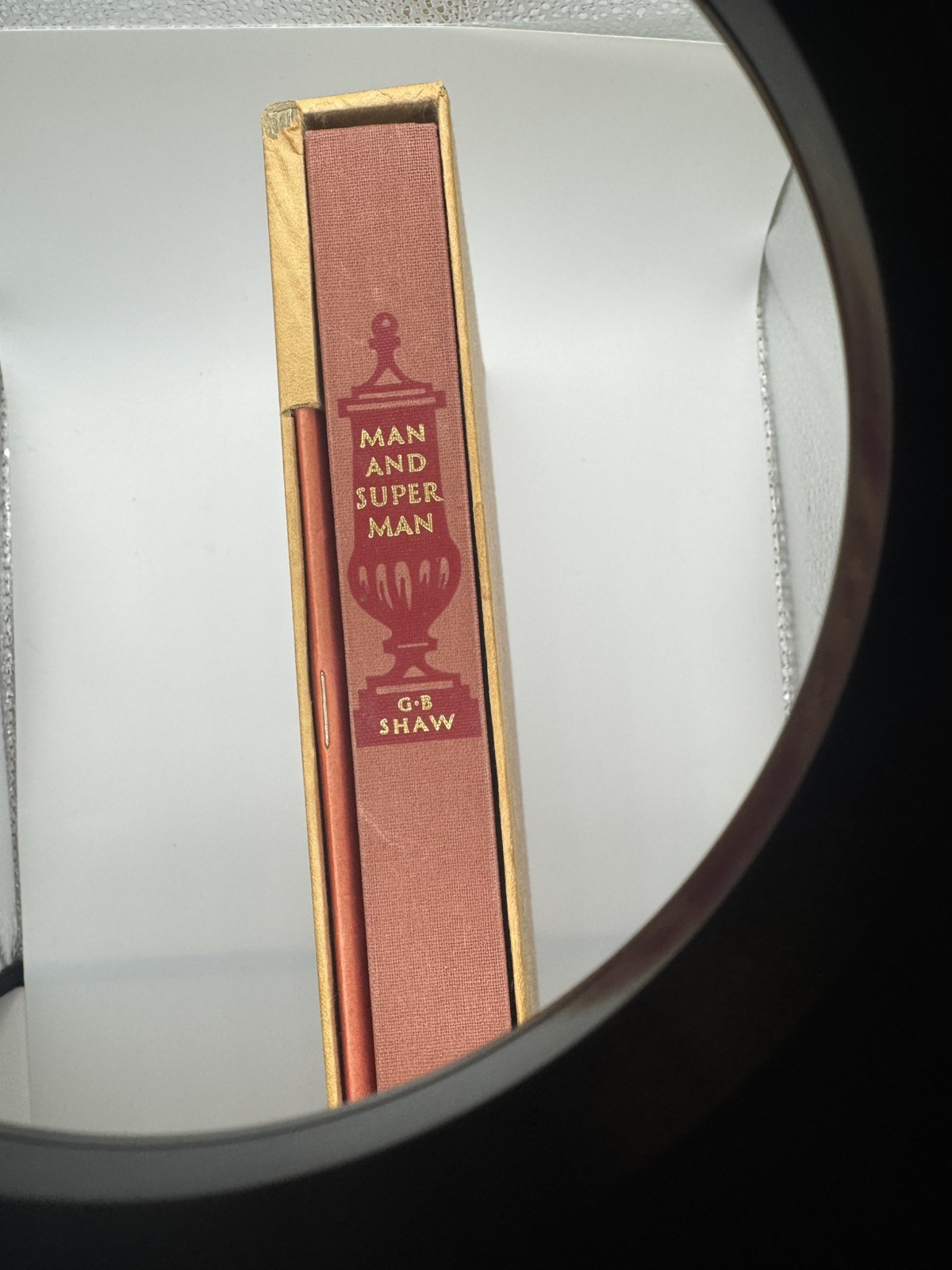 1962 GEORGE BERNARD SHAW MAN AND SUPERMAN Heritage Press w/Slipcase & Inserts
