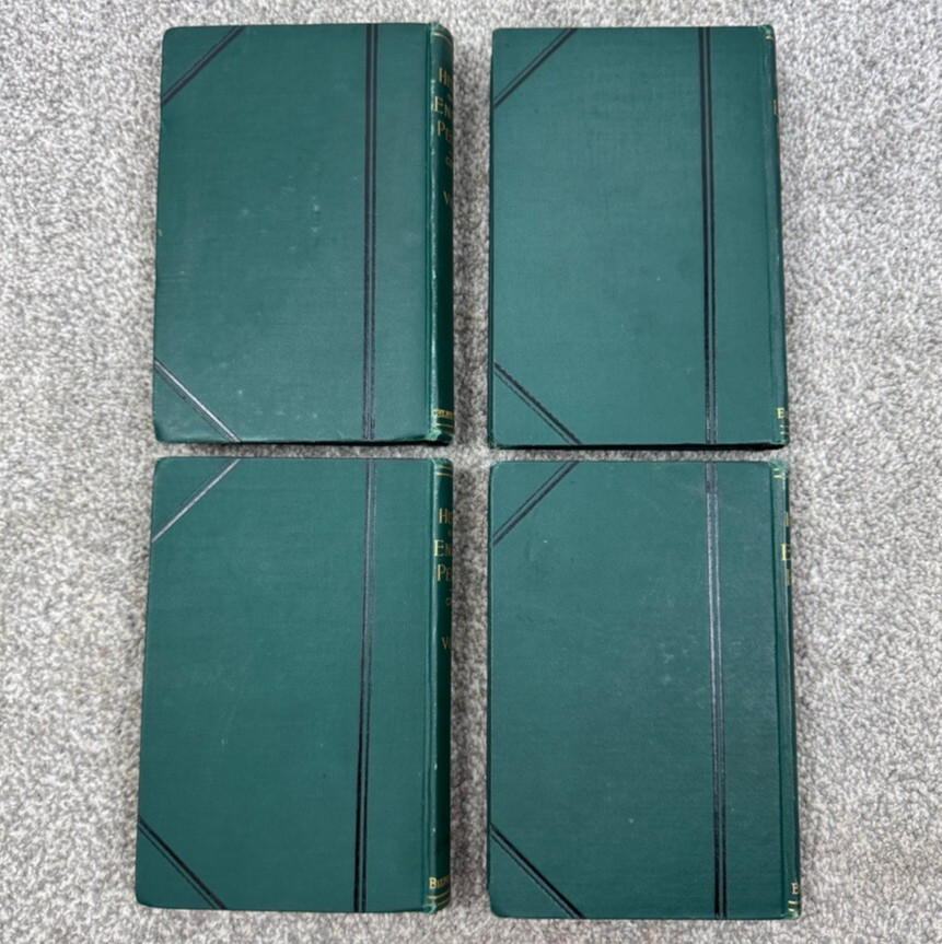 History Of The English People Set Of 4 John R Green Vol I-IV Belford Clarke 1886