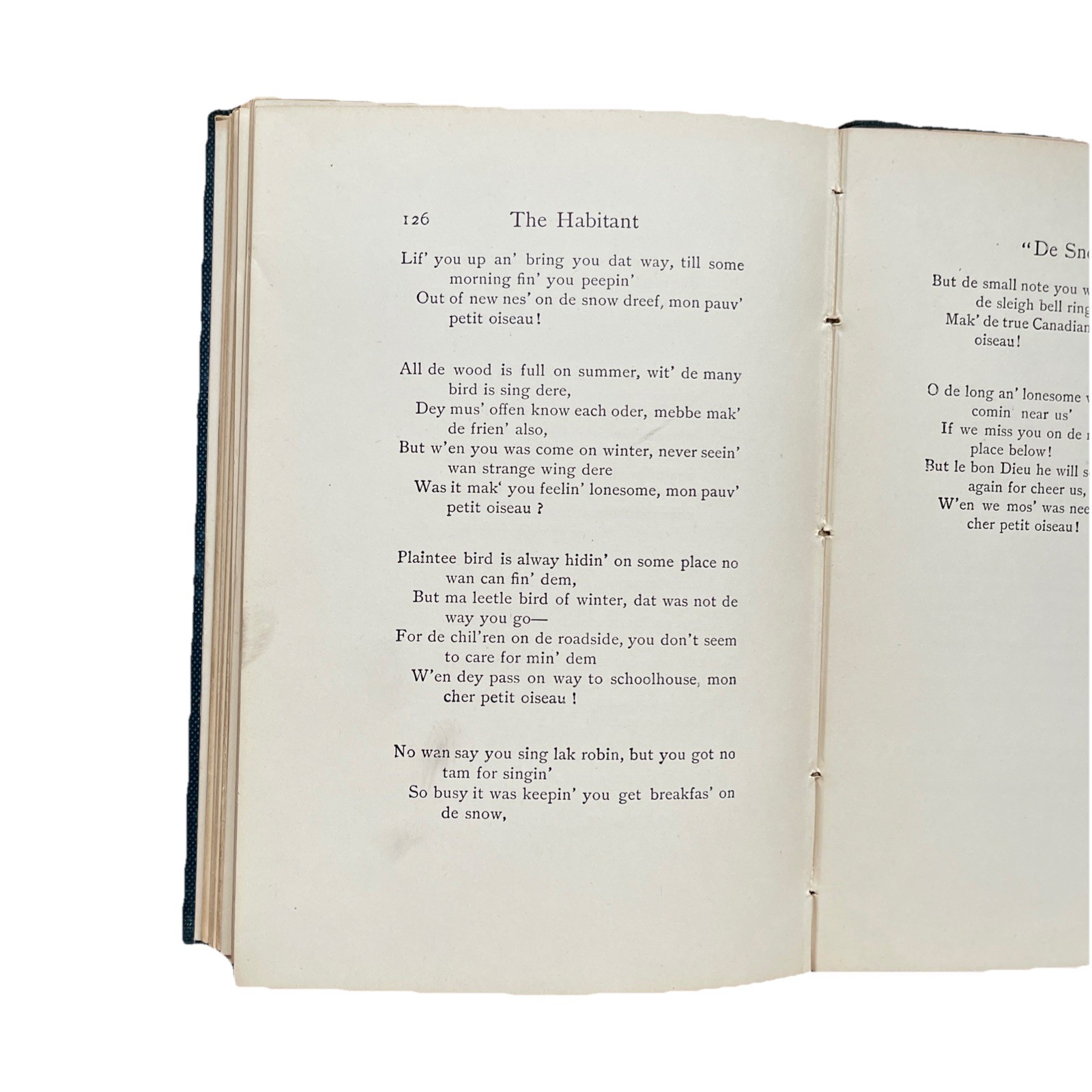 The Habitant and other French-Canadian Poems ed. by William Henry Drummond 1909