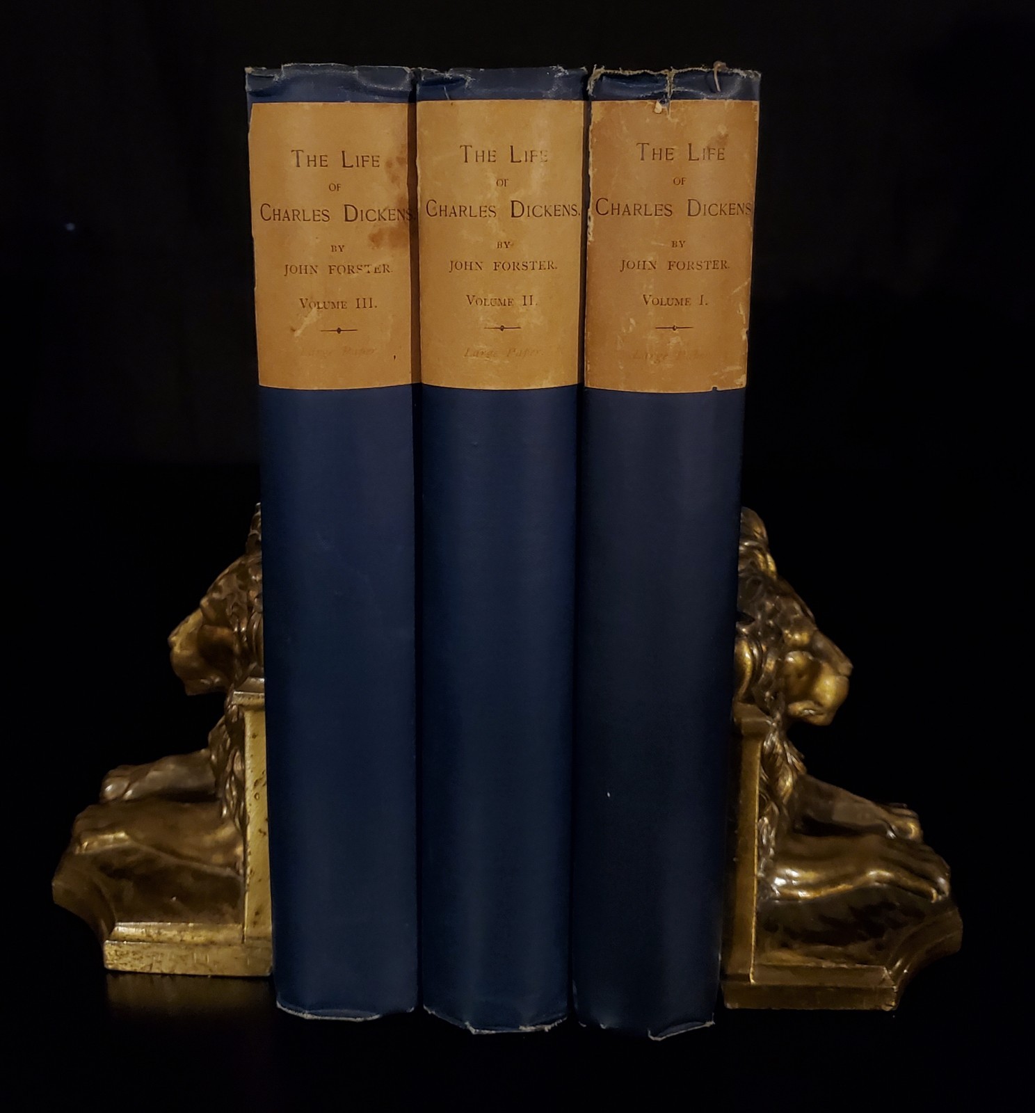 Life of Charles Dickens John Forster ~ LIMITED EDITION ~ Estes & Lauriat