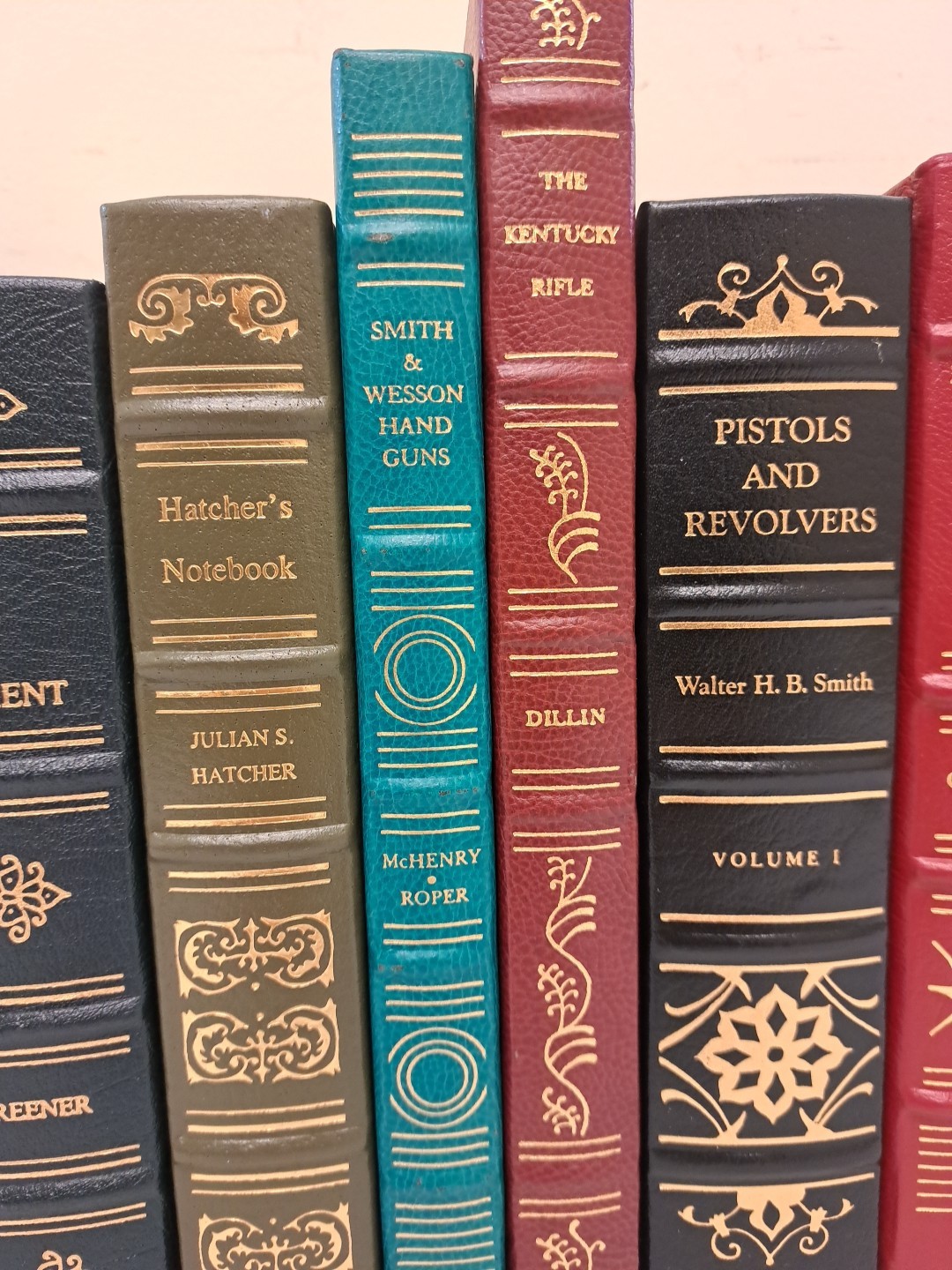 Firearms Classic Library Collection-Lot Of 12 Leather-bound Books-Muzzle Load +