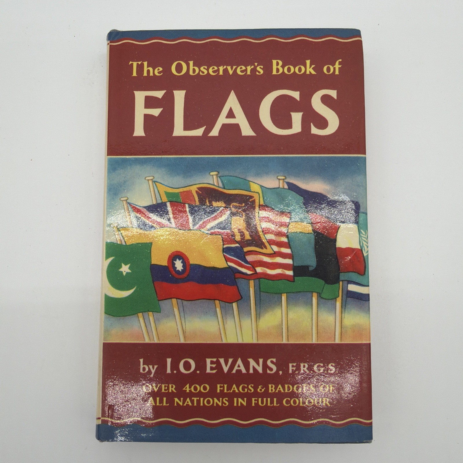 The Observer’s Book of Flags I.O. Evans Revised Edition 1971 Pocket Size