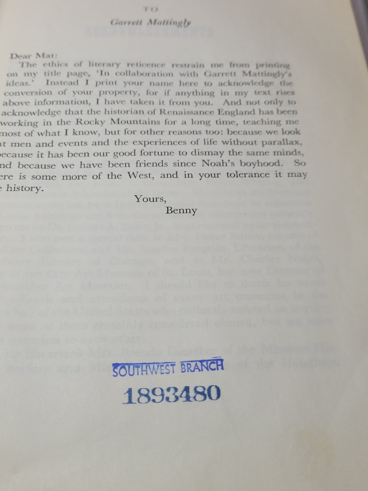 Across the Wide Missouri Bernard DeVoto Houghton Mifflin 1947 Fur Trade