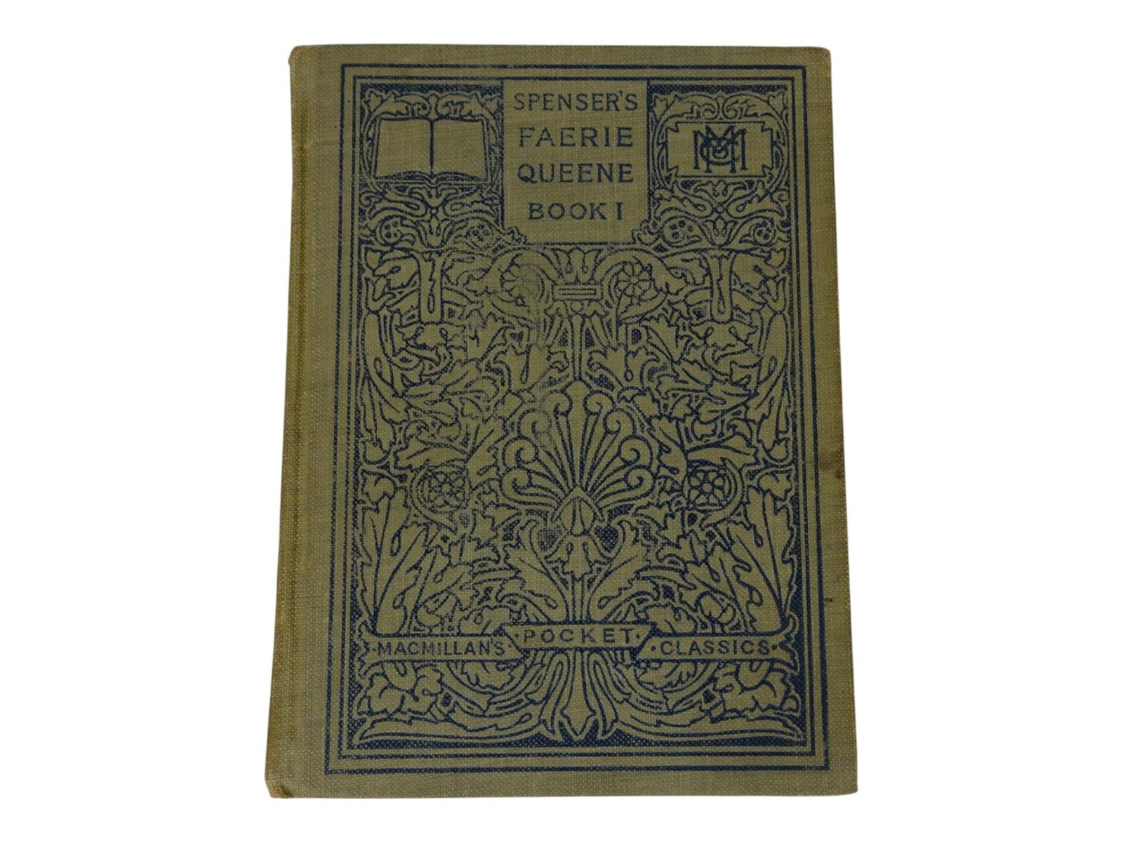 Edmund Spenser’s The Faerie Queene Book 1 1908 MacMillan w Introduction & Notes