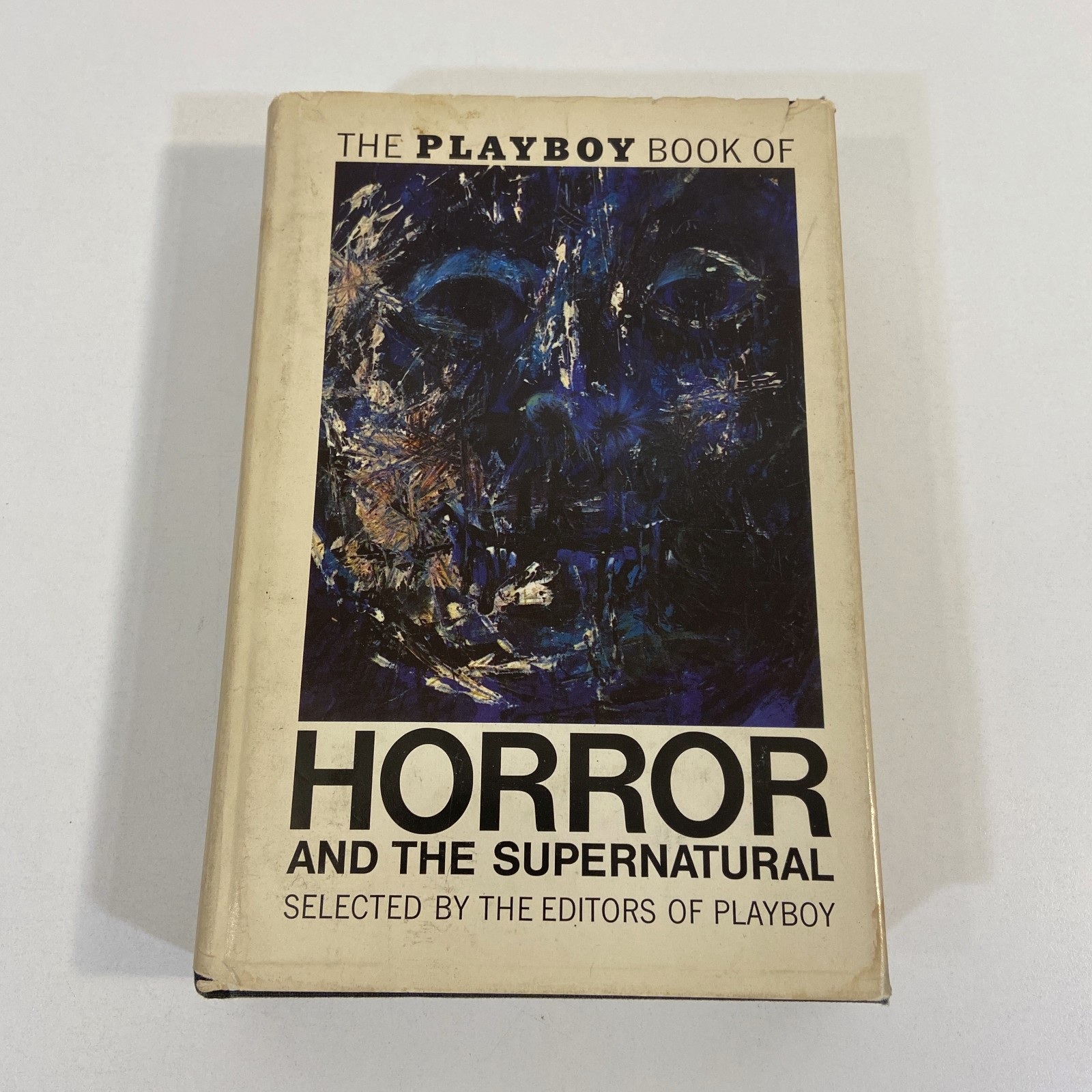 Playboy Book of Horror and the Supernatural Vintage 1967 HCDJ Trident Press