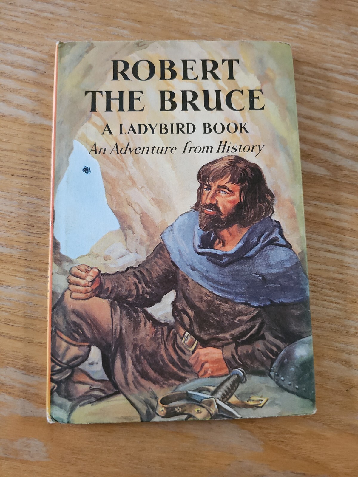 Vintage Ladybird Book Robert the Bruce DJ 561 2’6 First Ed L Du Garde Peach L4