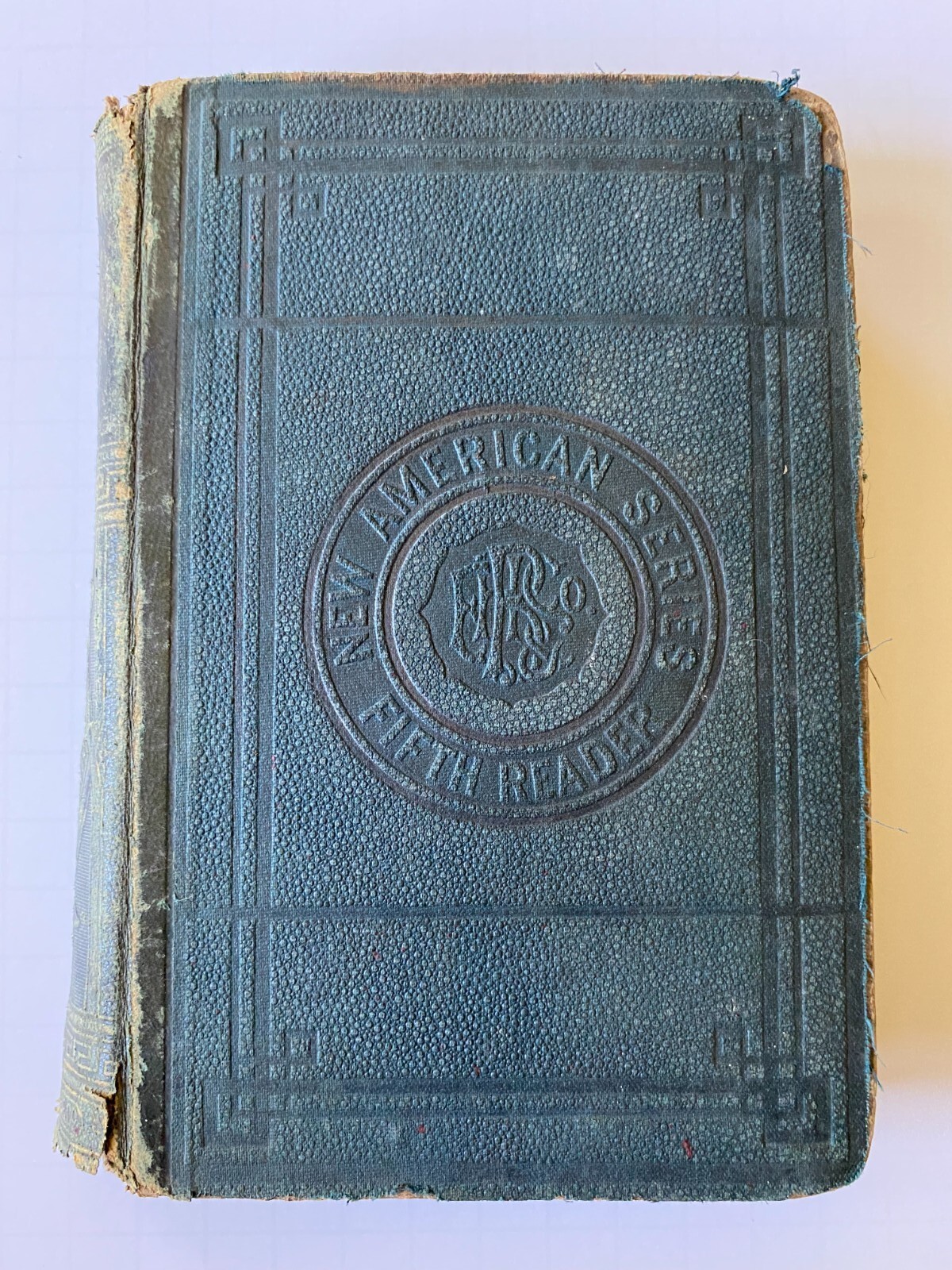 Antique EH Butler & Co’s New American Series Fifth Reader 1871 by Sargent & May