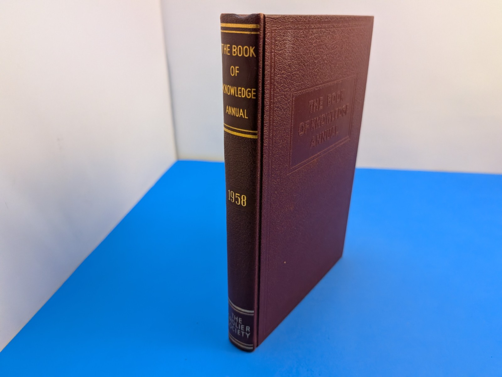 The Book Of Knowledge Annual 1958 The Grolier Society