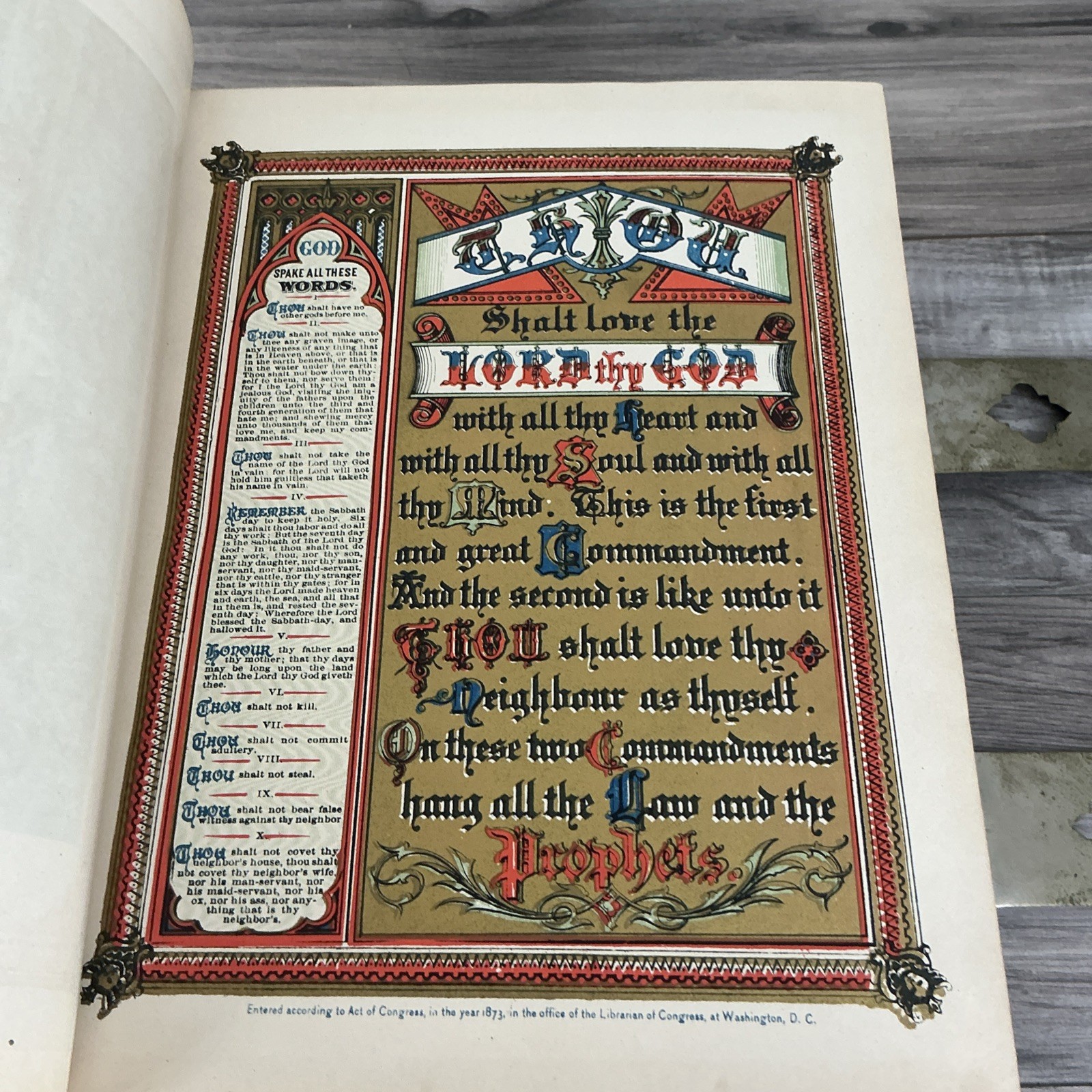The Parallel Bible Old & New Testaments 2000 Illustrations 1885