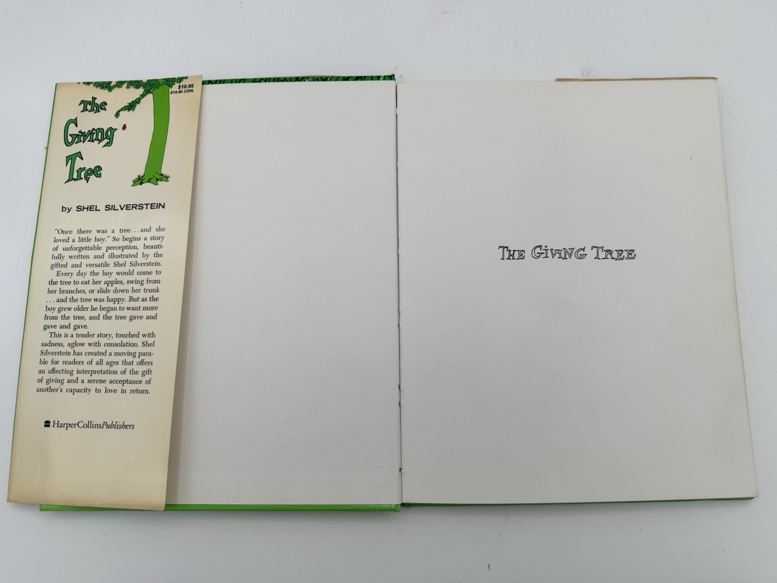 Shel Silverstein The Giving Tree HC w/ Dust Jacket Classic 1964