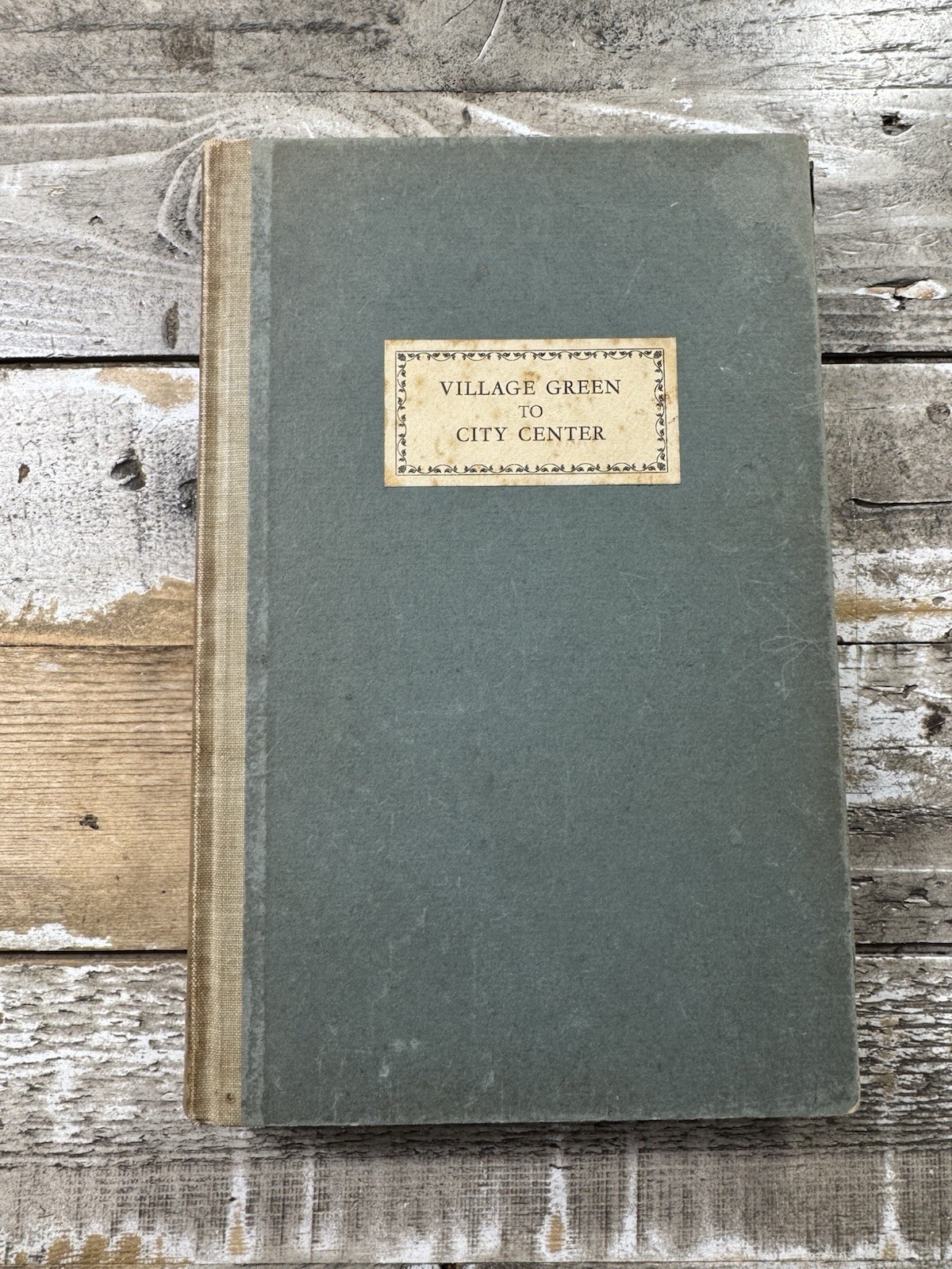1943 Vintage History Book “Village Green to City Center” Illustrated, Cleveland