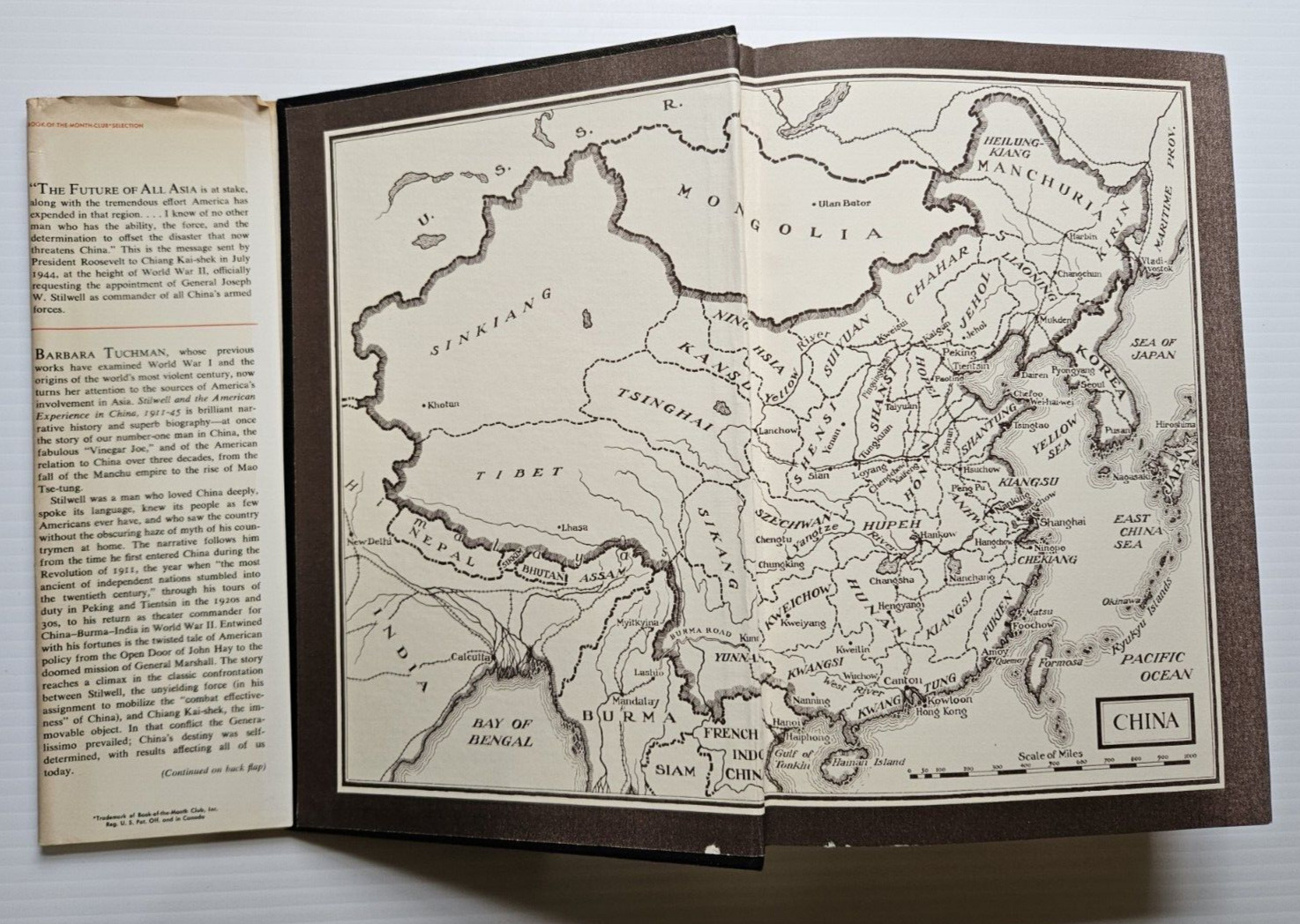 Stilwell and the American Experience in China Barbara Tuchman 1971 1st Printing