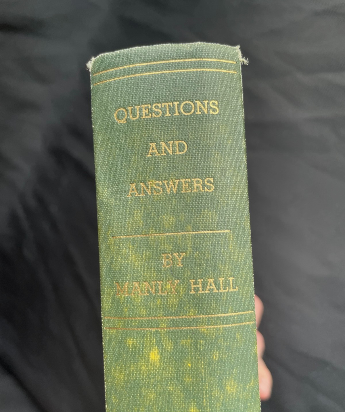 SIGNED Manly P. Hall „Questions & Answers“ 1st Ed 1937 (HC) Esoteric RARE