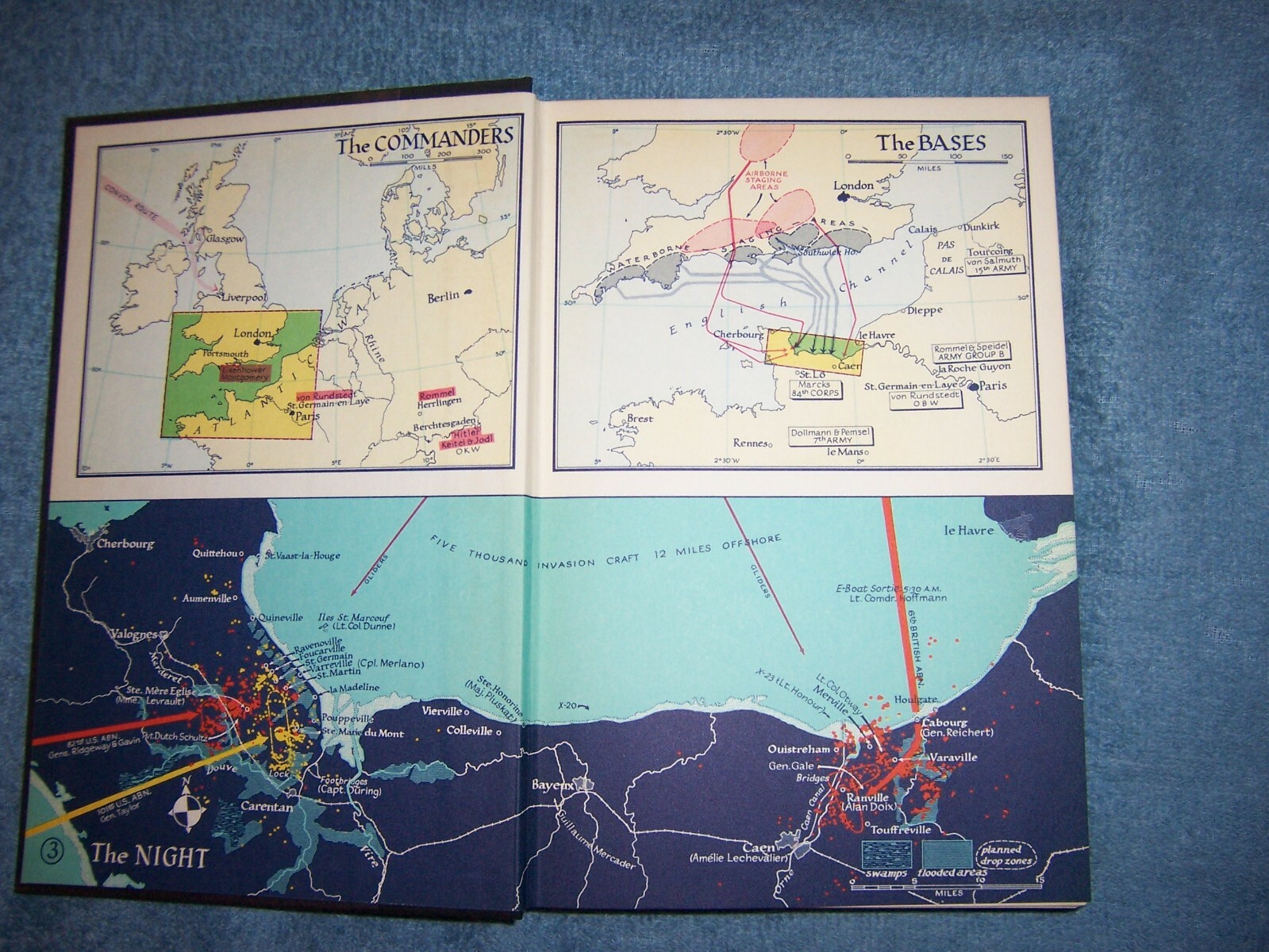 THE LONGEST DAY by Cornelius Ryan/1st Ed./HCDJ/Military/WWII 1939-45