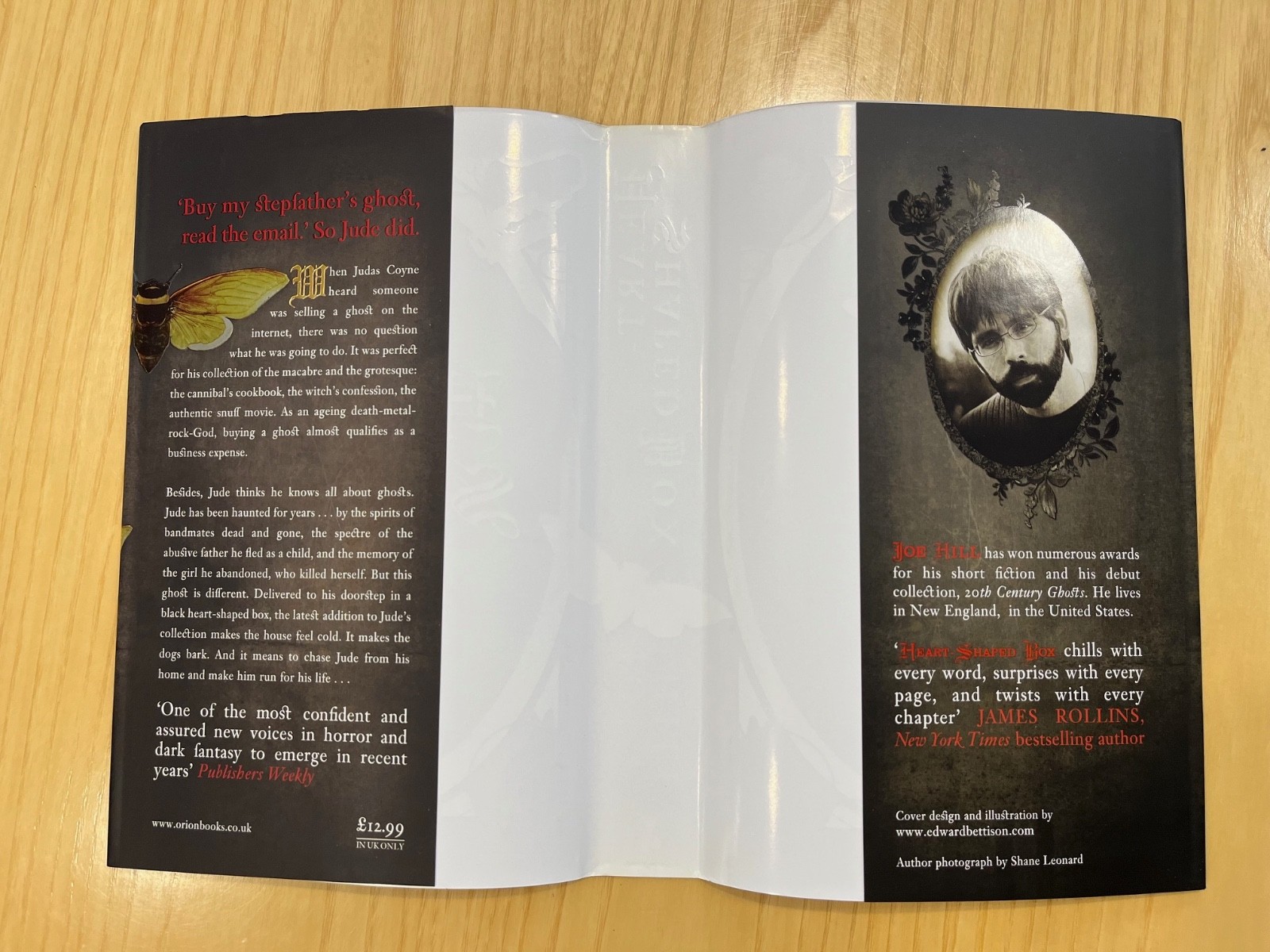Joe Hill – HEART SHAPED BOX – Signed, Numbered, Slipcased Limited Edition