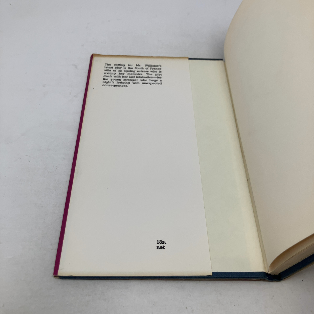 The Milk Train Doesn’t Stop Here Anymore by Tennessee Williams HC First Edition