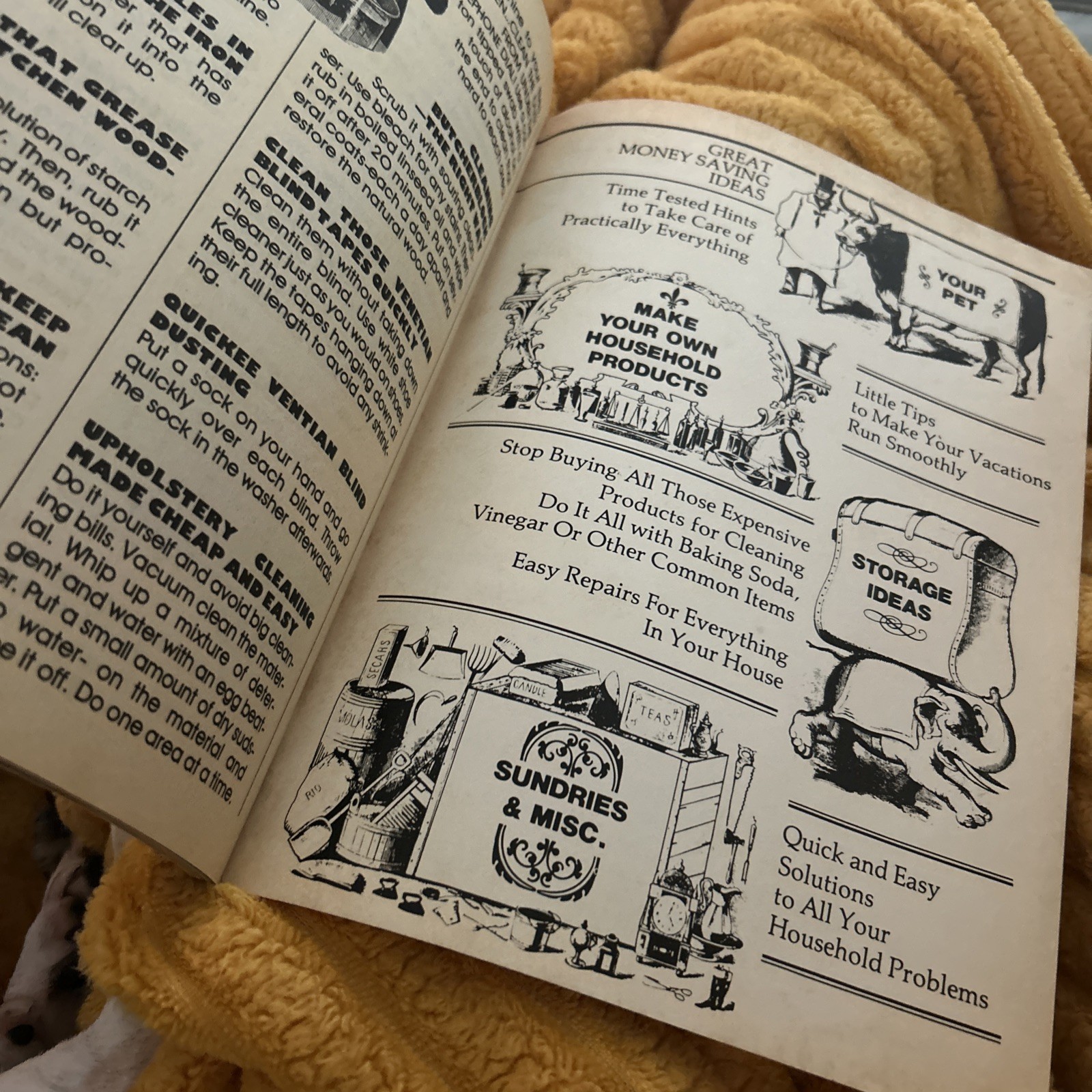 Rare 1980 Household Hints The Inflation Fighters Handbook Magazine Volume 1