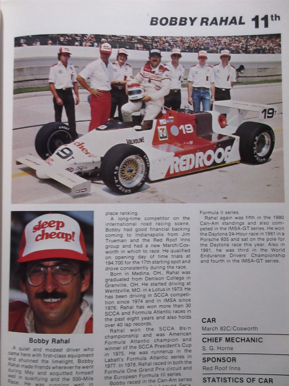 Indianapolis 500 Yearbook – 1982 – 10th Anniversary Yearbook