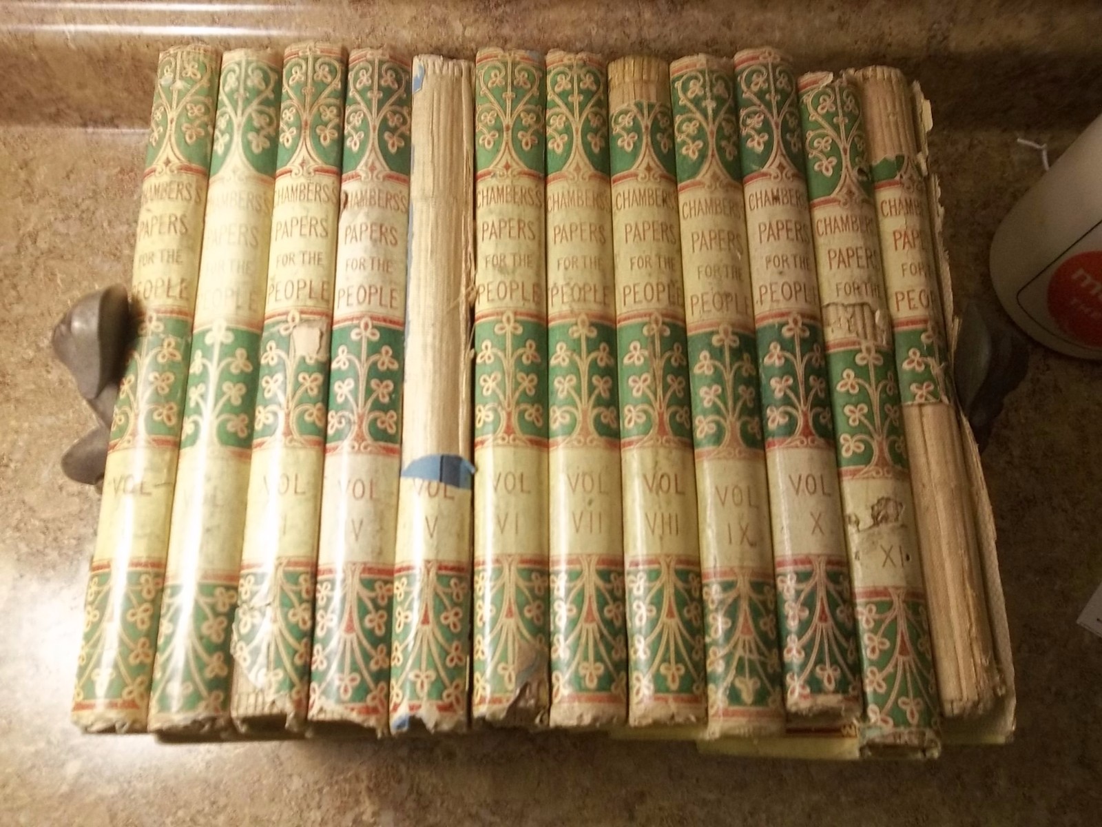 Chambers‘ Papers For The People 12 Volume Set 1850-1851 HC