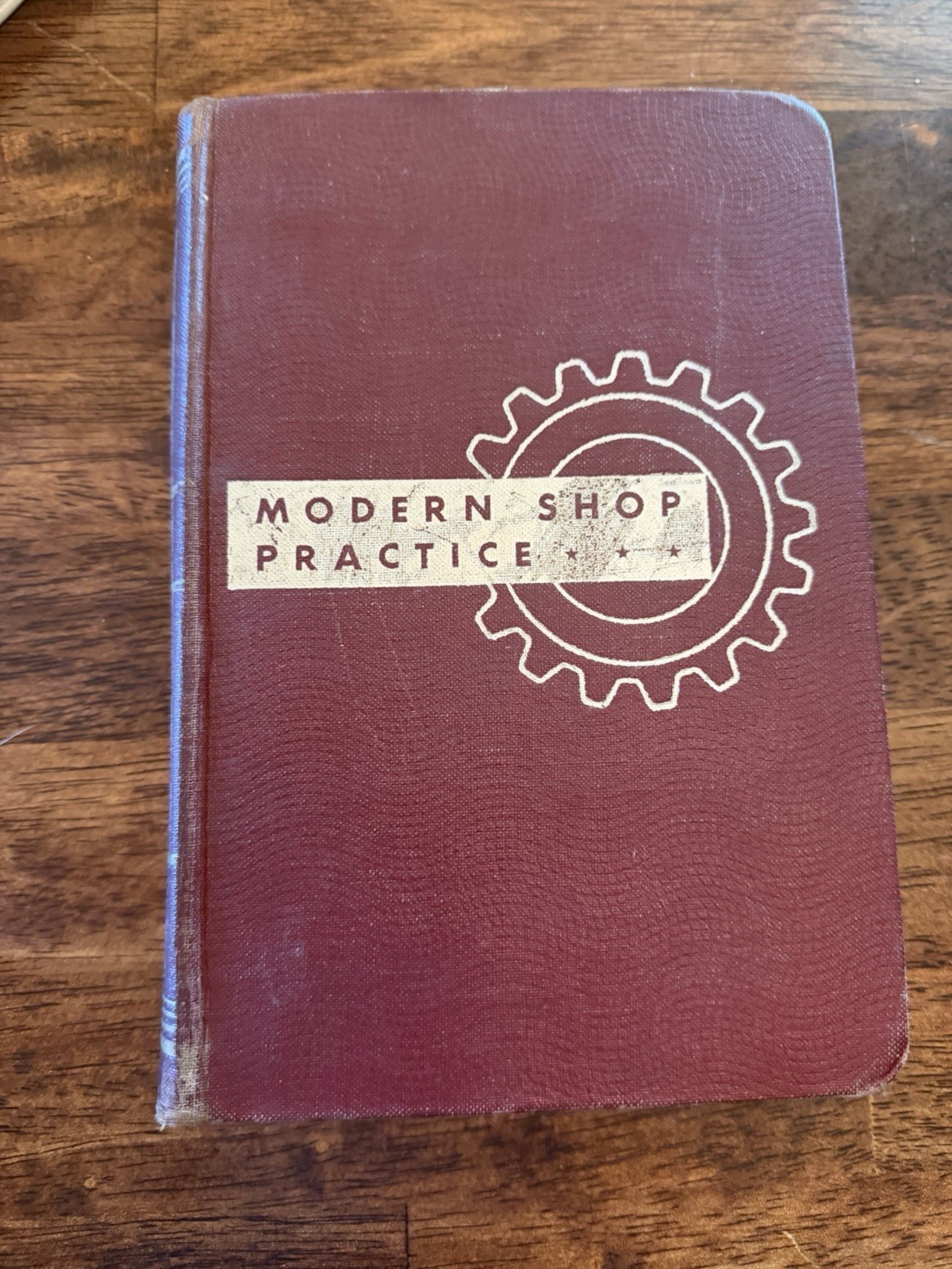 Vintage 1941 „Modern Shop Practice“ #8 Machine Design Hardcover Reference Book