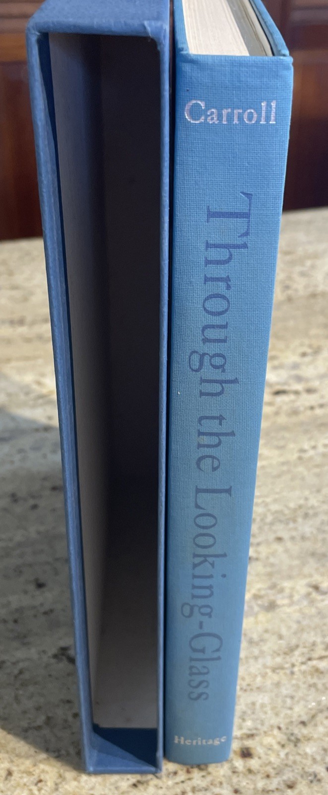 Heritage Press „Through the Looking Glass“ Lewis Carroll (1969, HC, Slipcase)