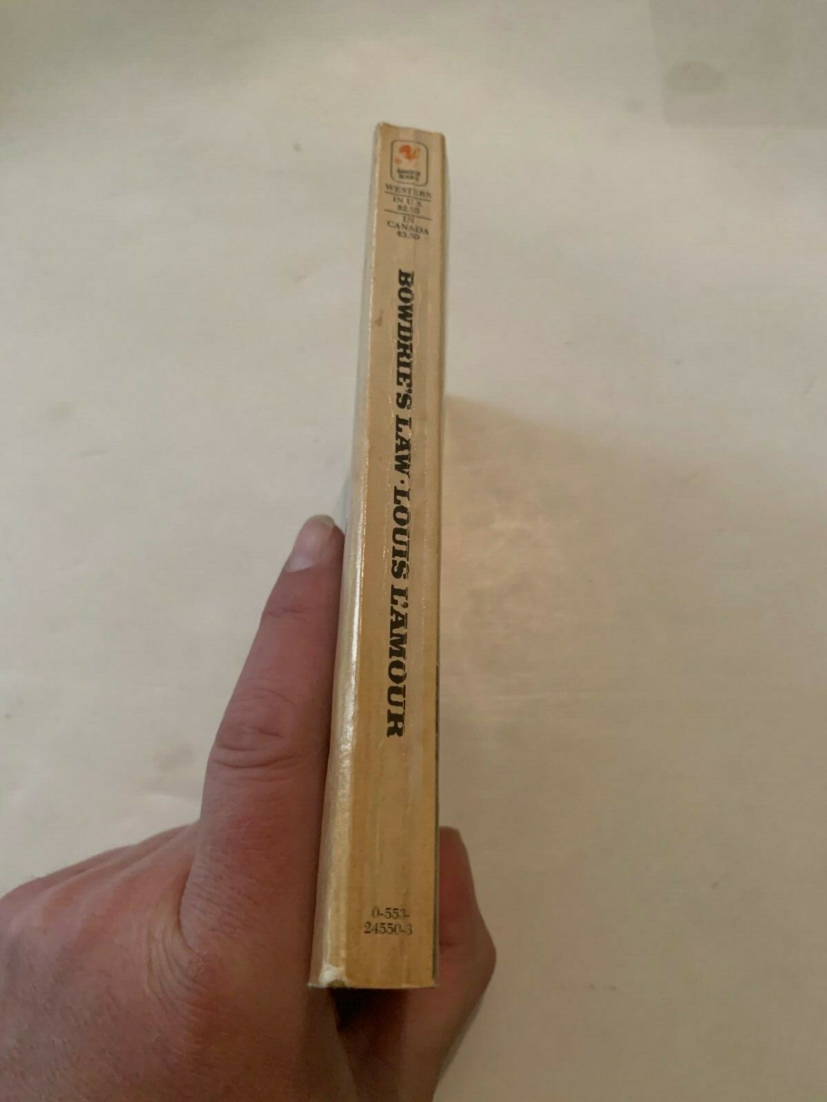 1984 Bowdrie’s Law by Louis L’Amour Bantam Paperback