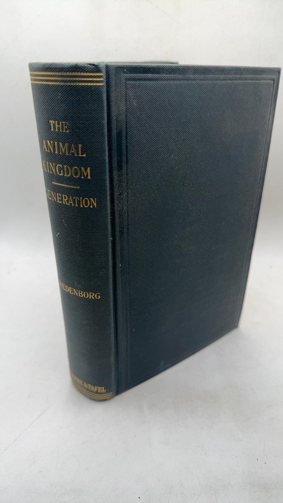 The Animal Kingdom Emanuel Swedenborg Hardcover 1912