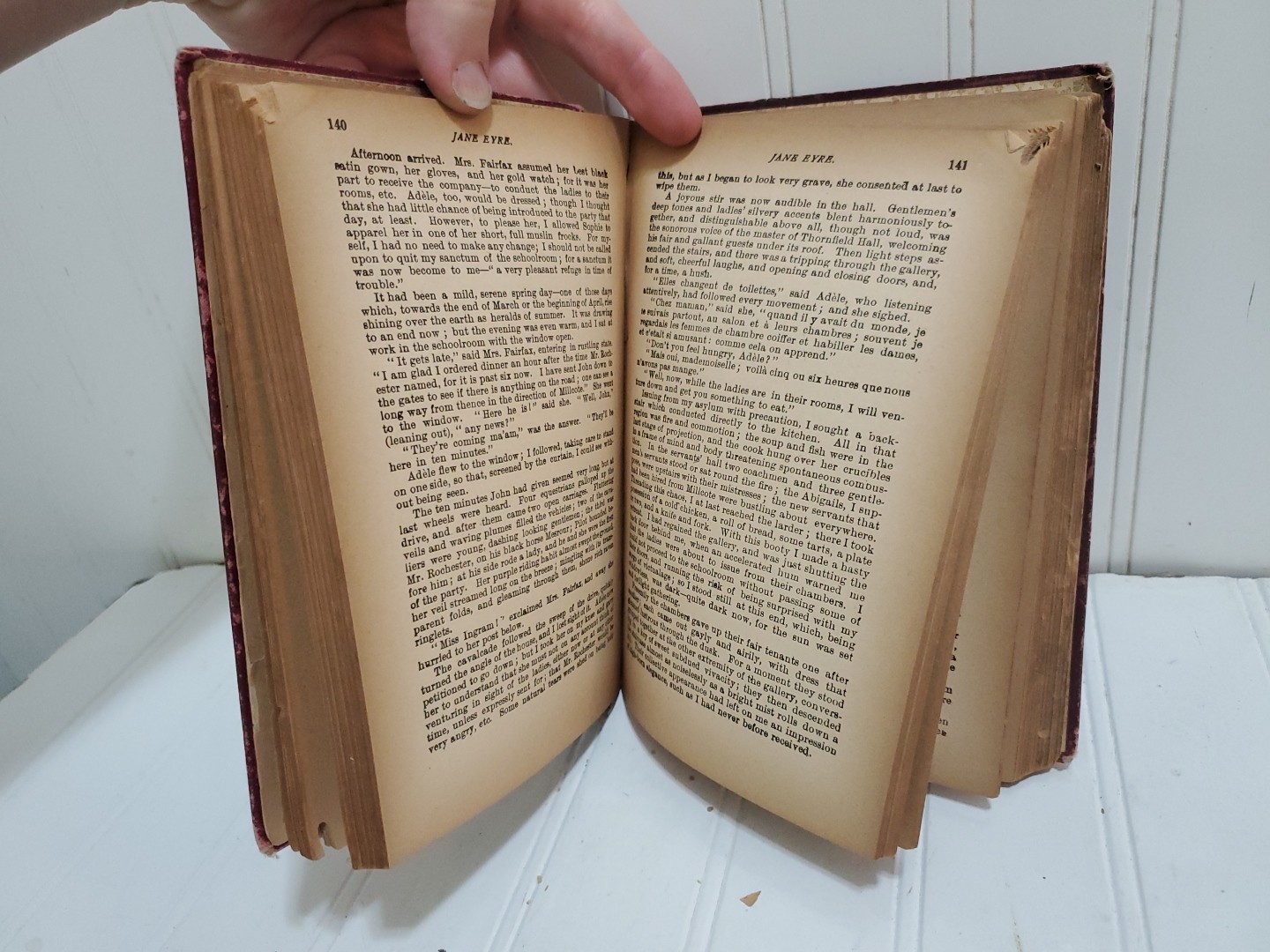 1880’s JANE EYRE by Charlotte Bronte Caxton Edition Belford Clarke Donohue Henne