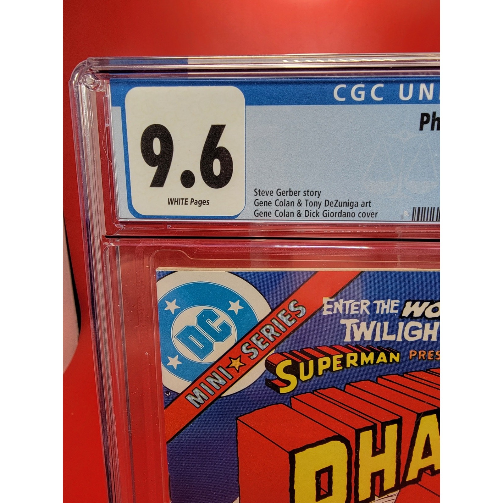 Superman Presents the Phantom Zone 1 DC Comics 1982 CGC 9.6