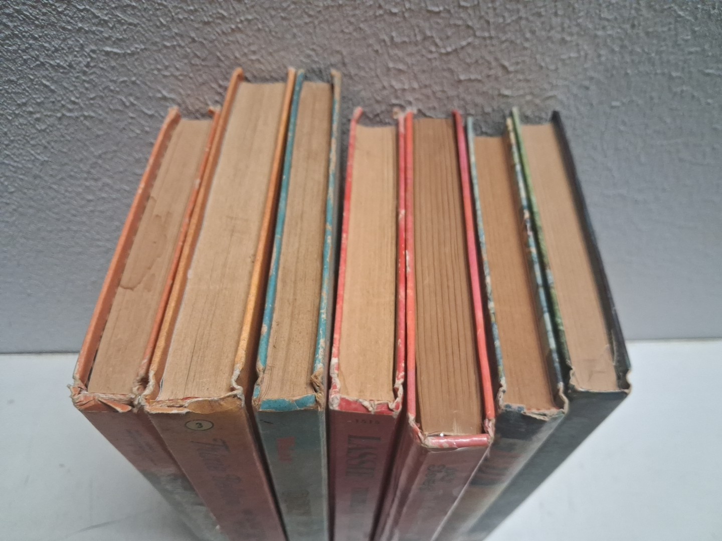 Whitman Children’s Classics Hardcover Lot 6 HC Mcm 1960s Lassie Adventure