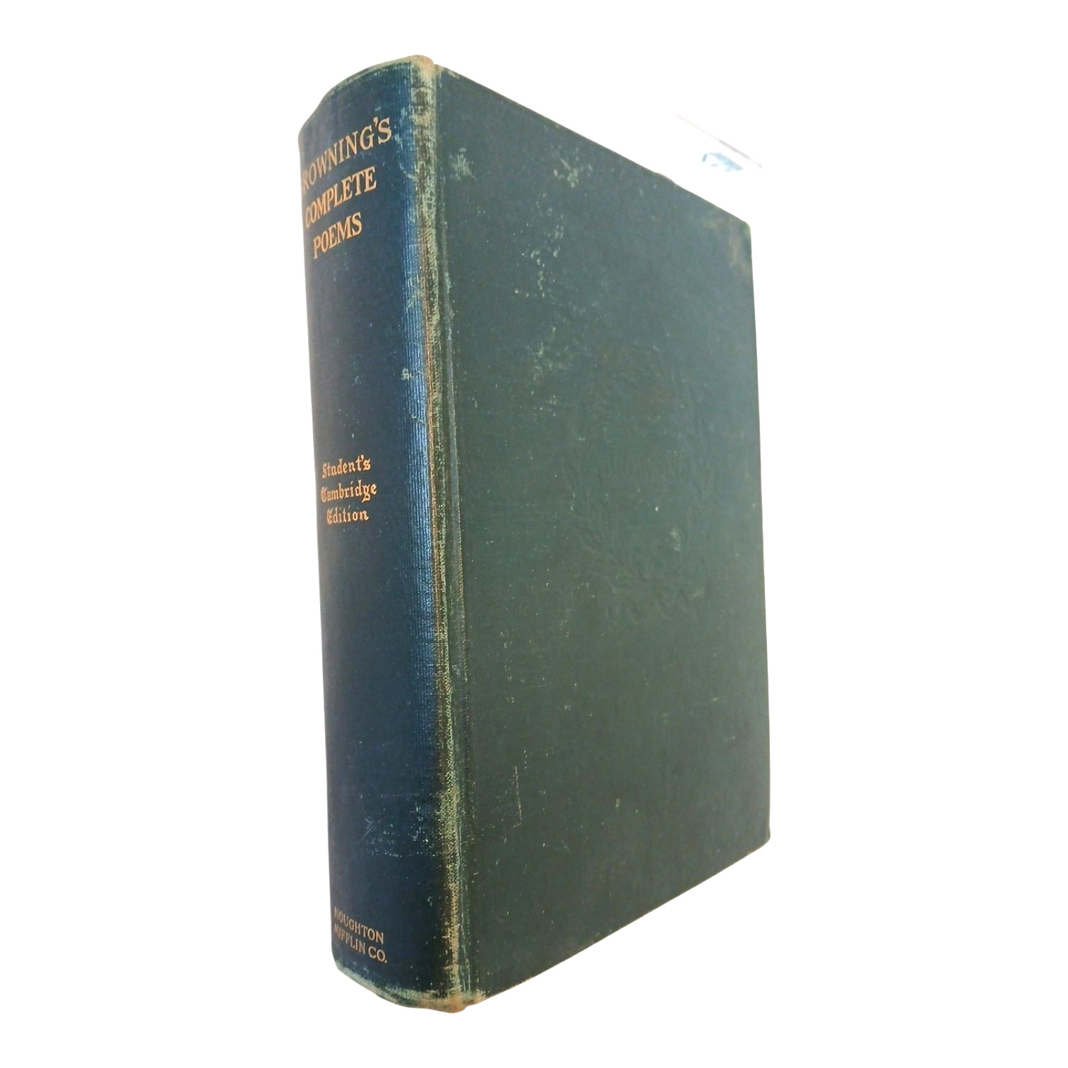 Robert Browning’s Complete Poetic & Dramatic Works Students Cambrdg Edition 1895