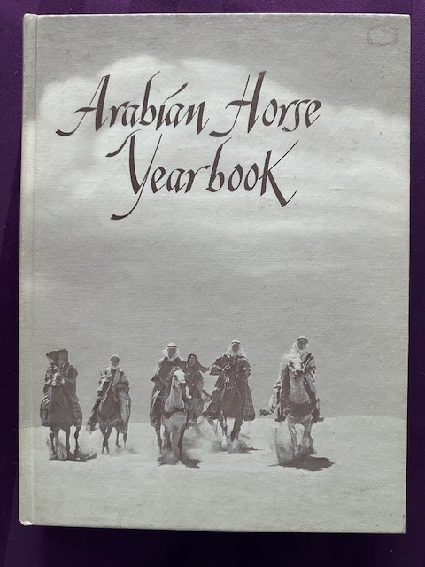 Arabian Horse Yearbook 1975 IAHA Vol XXlll Arabian Horse Books / Memorabilia
