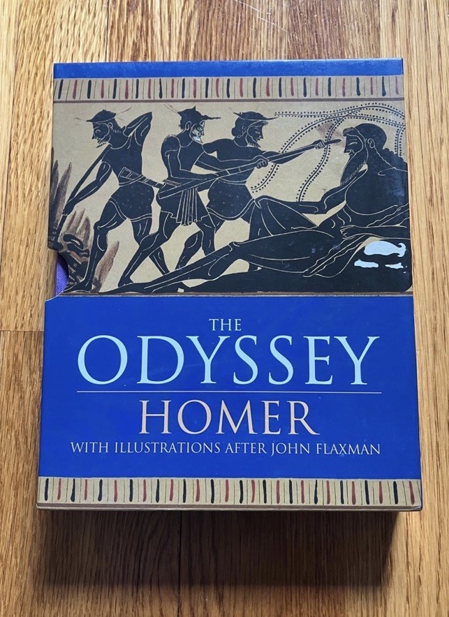 The Odyssey Homer Illustrated John Flaxman 2019 HC Slipcase Pls Read