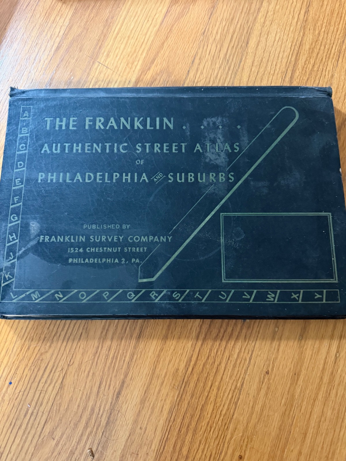 the franklin authentic street atlas of philadelphia suburbs