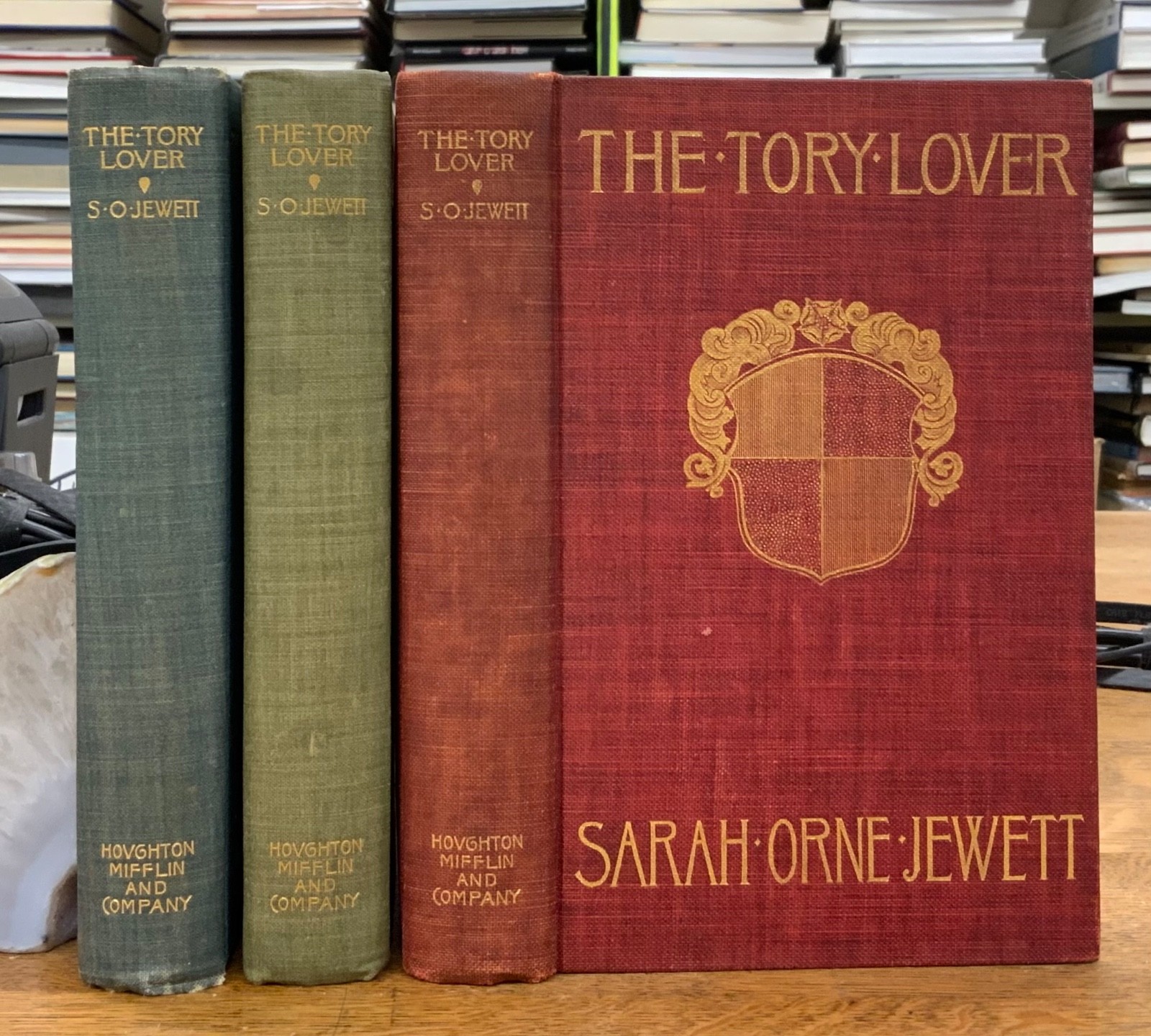 1901 Tory Lover Sarah Orne Jewett 1st Printing Sarah Whitman Variant Bindings