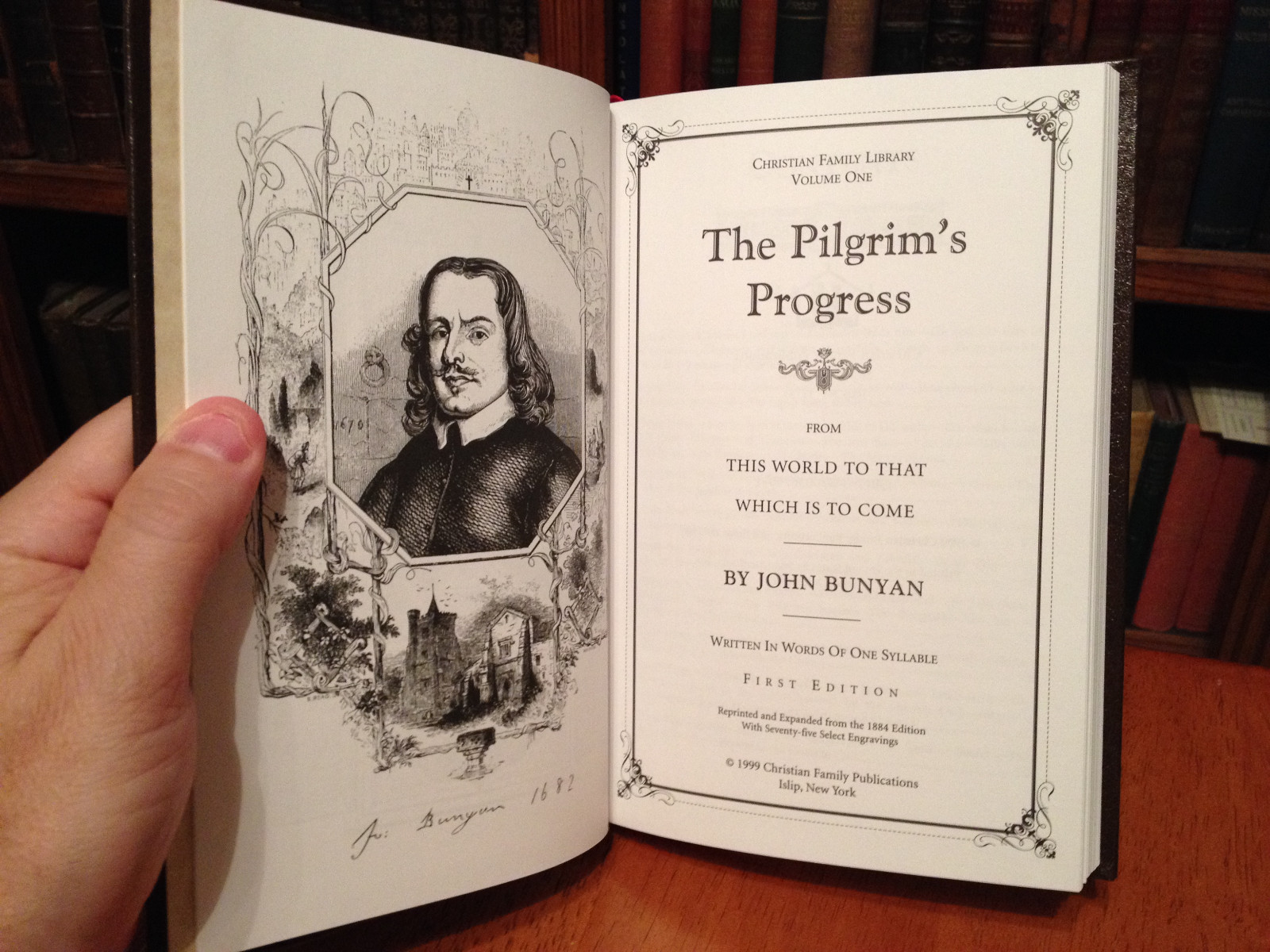 Pilgrim’s Progress – Leather. Signed Limited 1st Edition. Brand New! Great Gift!