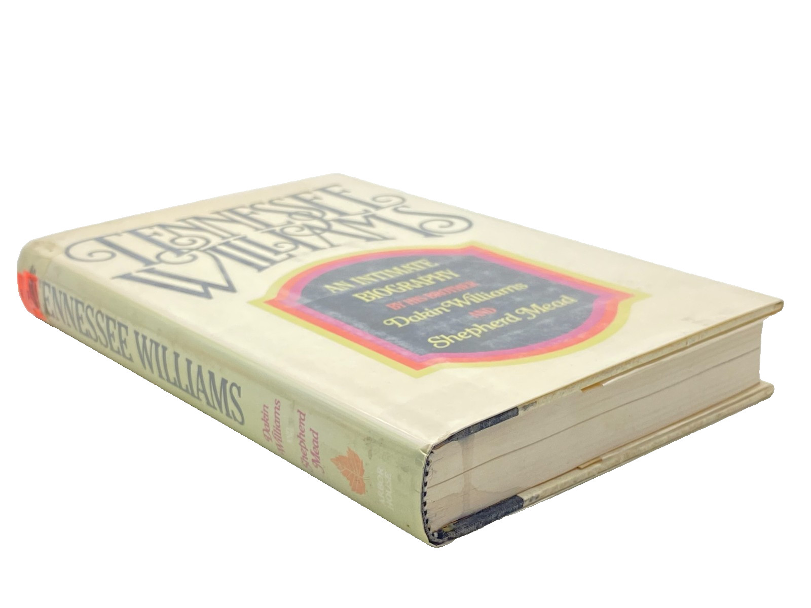 TENNESSEE WILLIAMS An Intimate Biography 1st Edition/1st Printing 1983
