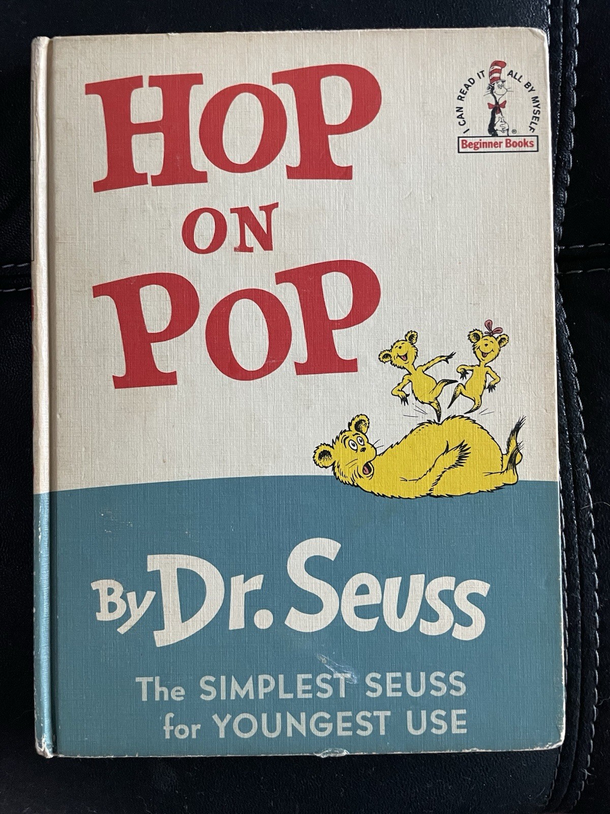 1963 Vintage „Hop on Pop“ written by DR. SEUSS 1st Edition Random House Rare