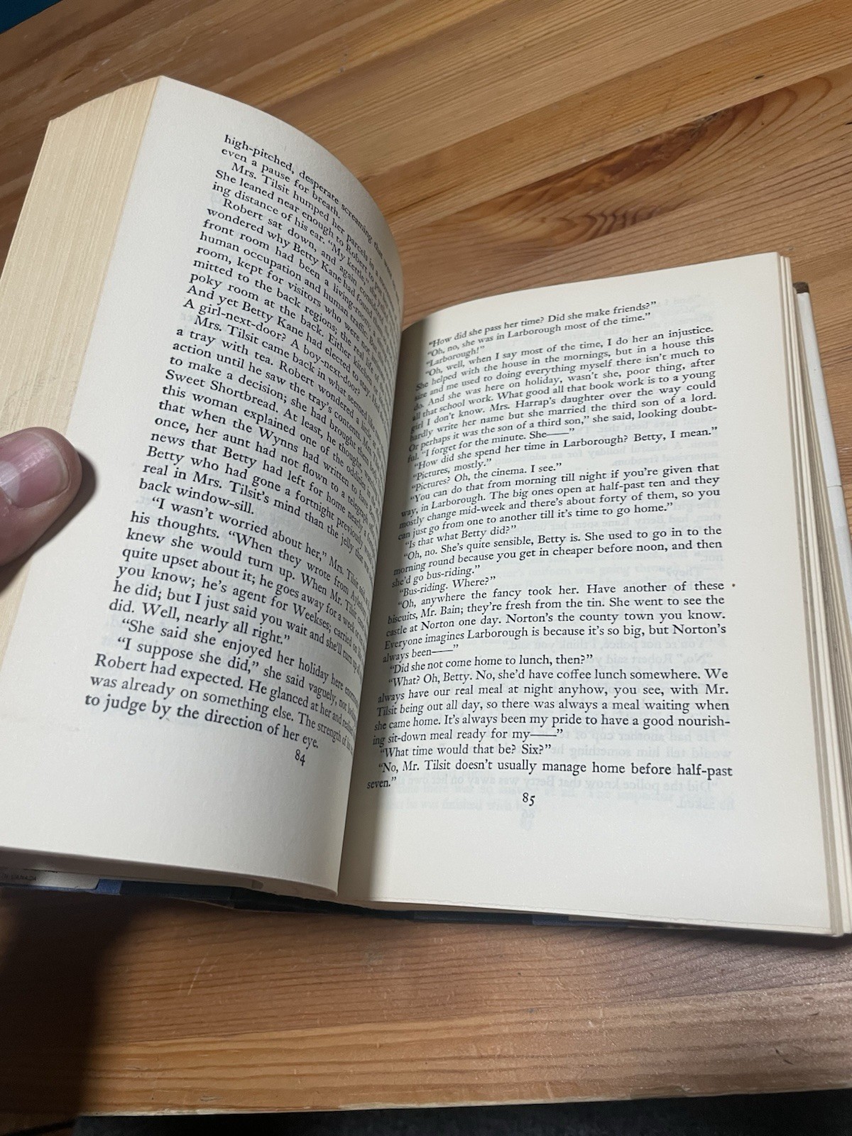 Three By Tey Hardcover Josephine Tey 1955 Macmillan Company