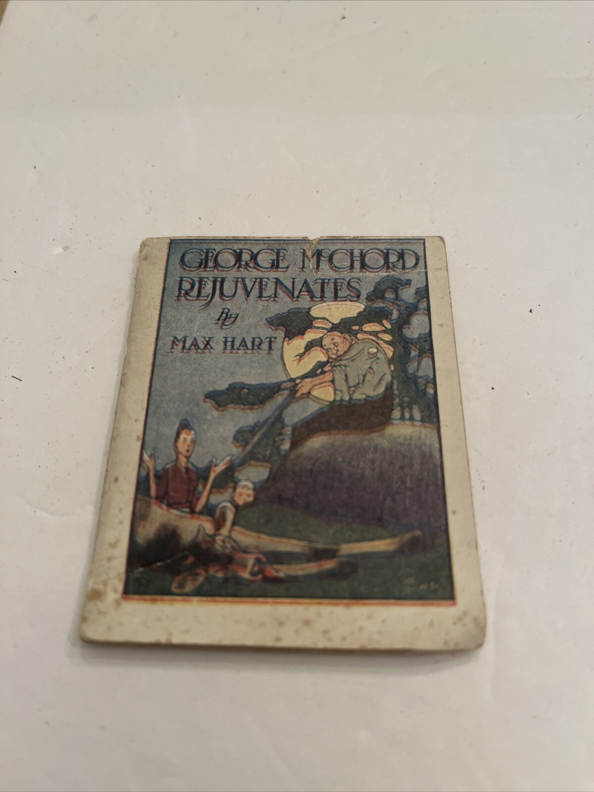 VINTAGE WINTHROP PRESS STRAIGHTS TOBACCO MINI BOOK GEORGE McCHORD REJUVENATES