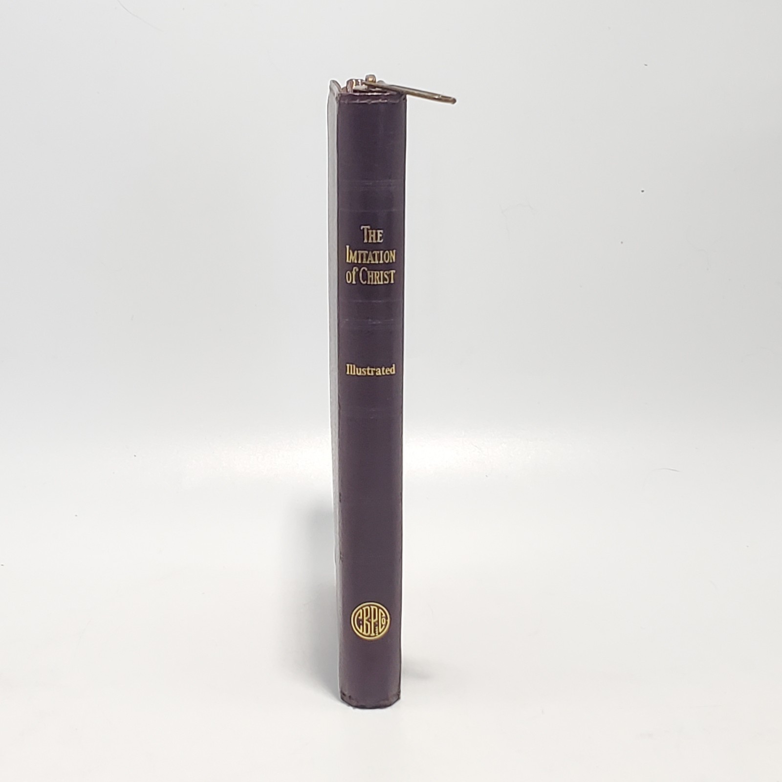 Imitation of Christ in Four Books Thomas Kempis Illustrated Bonded Leather 1977