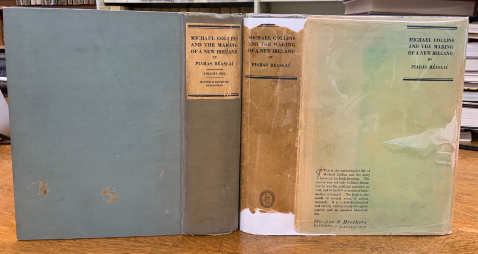 1926 Michael Collins & Making of New Ireland – 1st Am Ed – Vols. I-II – Béaslaí